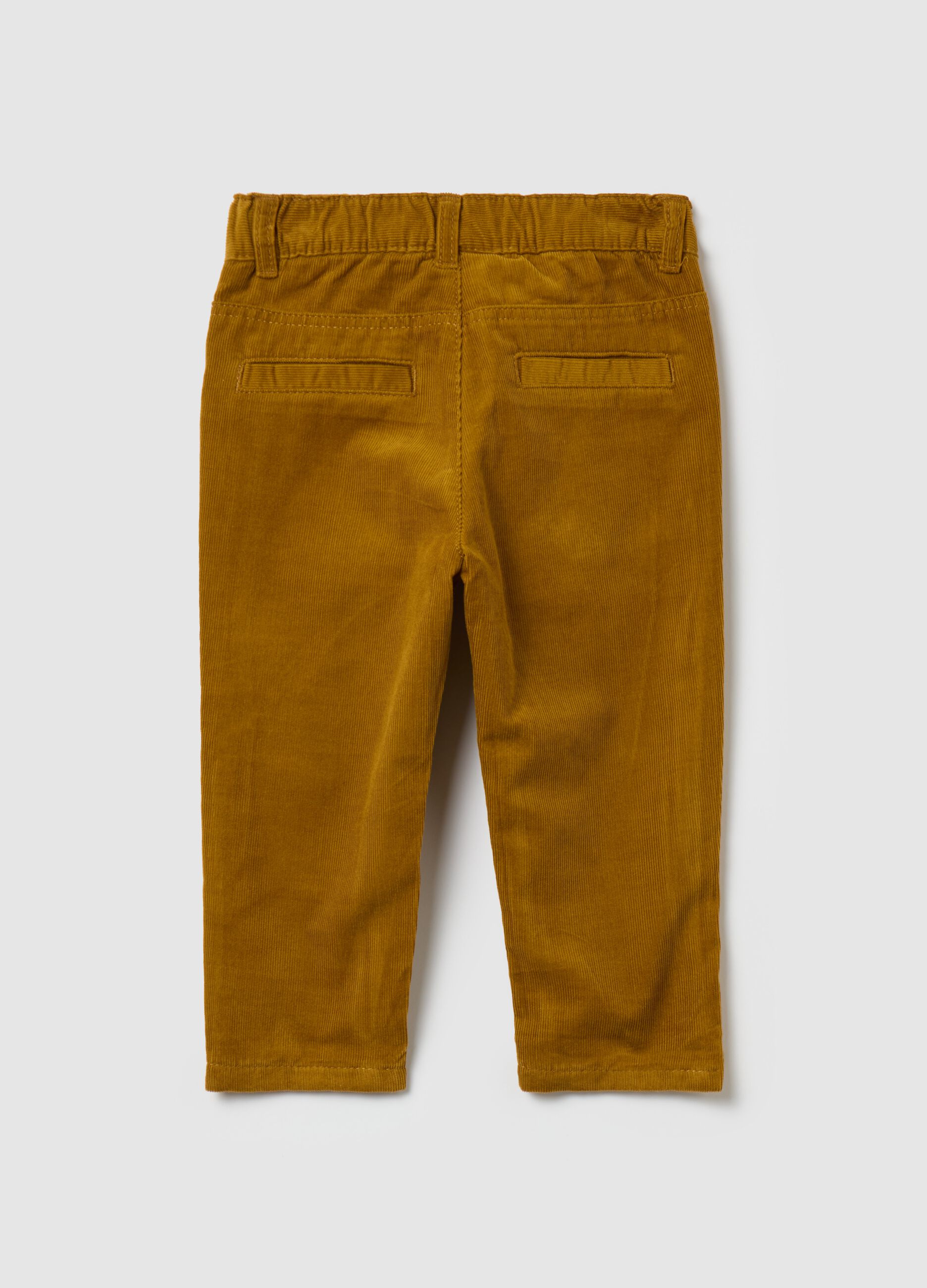 Pantaloni in corduroy con tasche