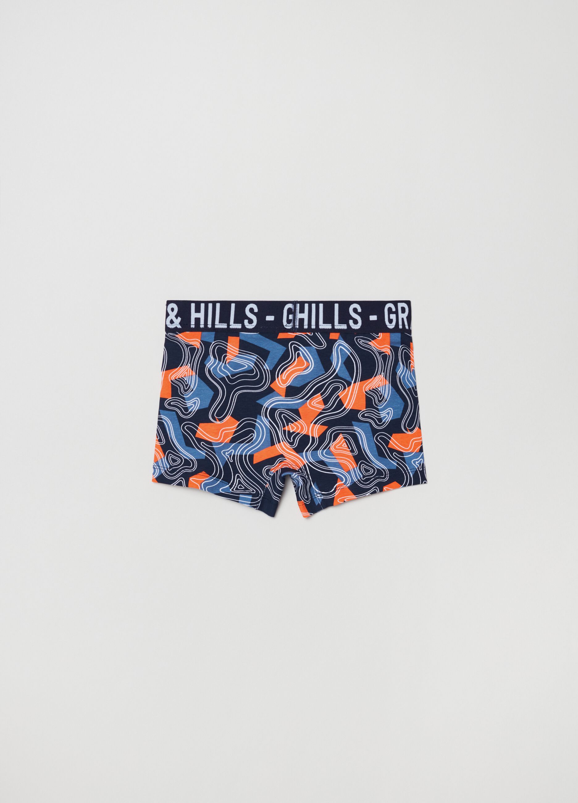 Three-pack boxer shorts with print