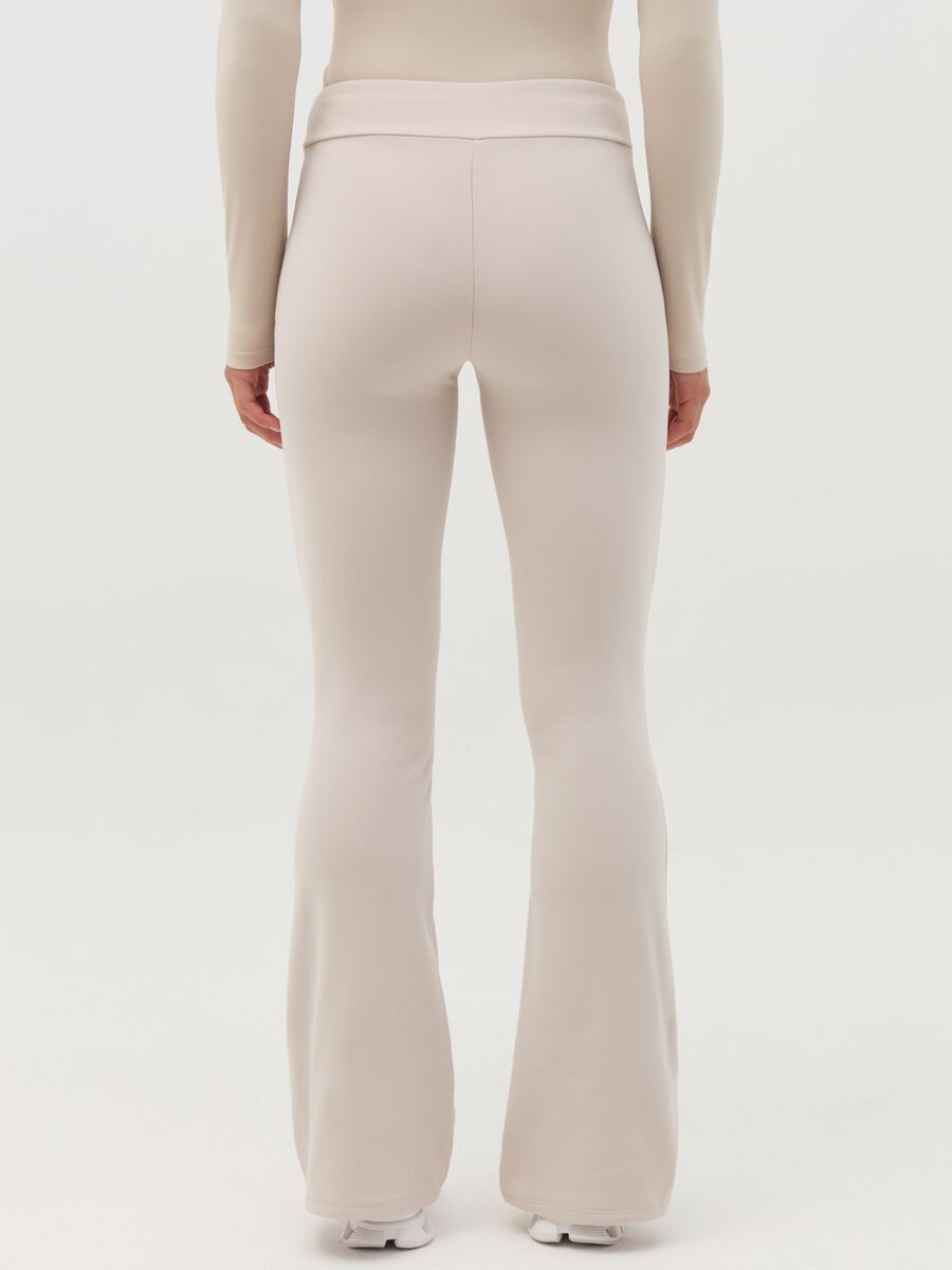 Flare-fit thermal trousers_3