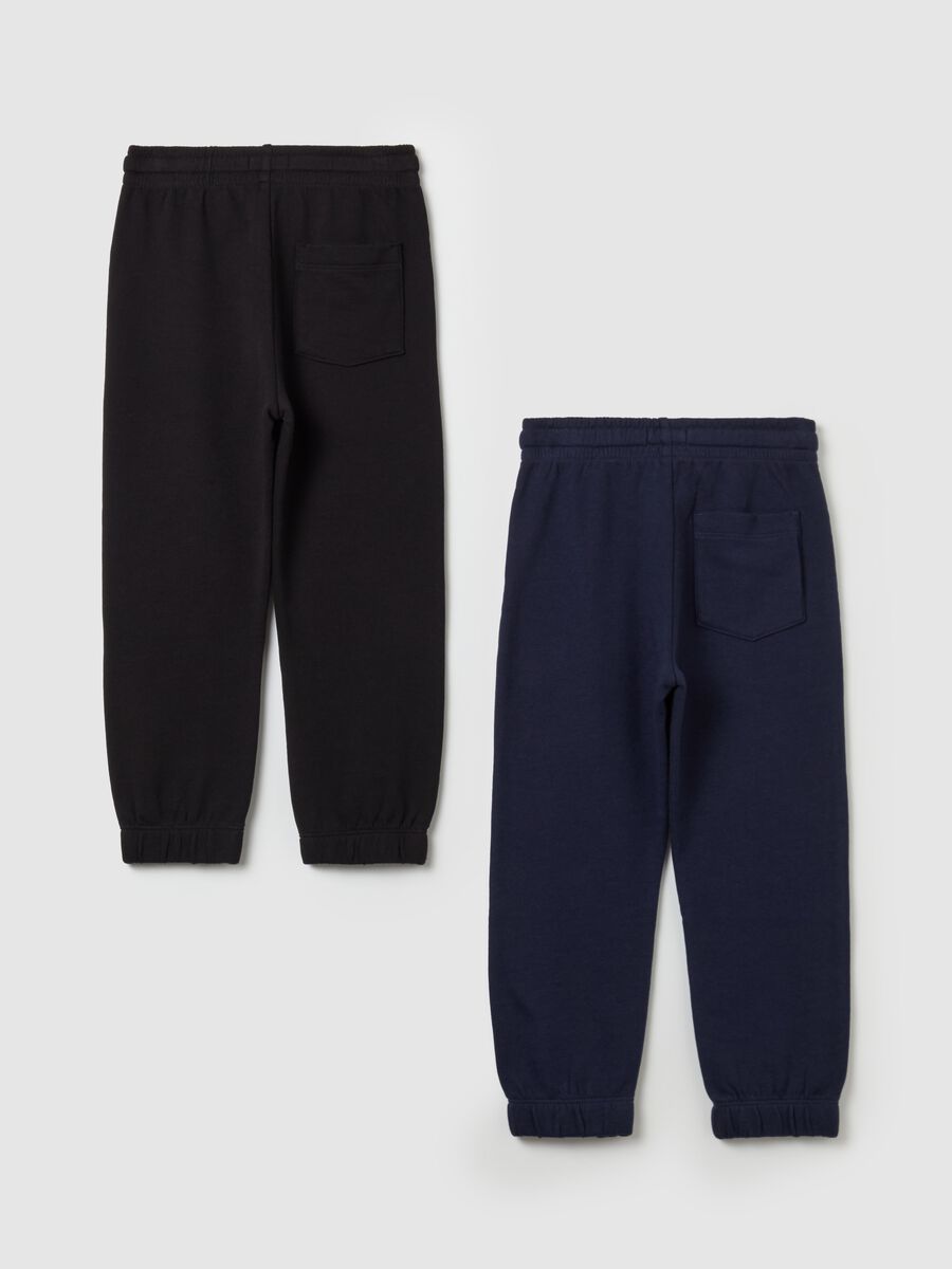 Two-pack "Space Race" joggers with drawstring_1