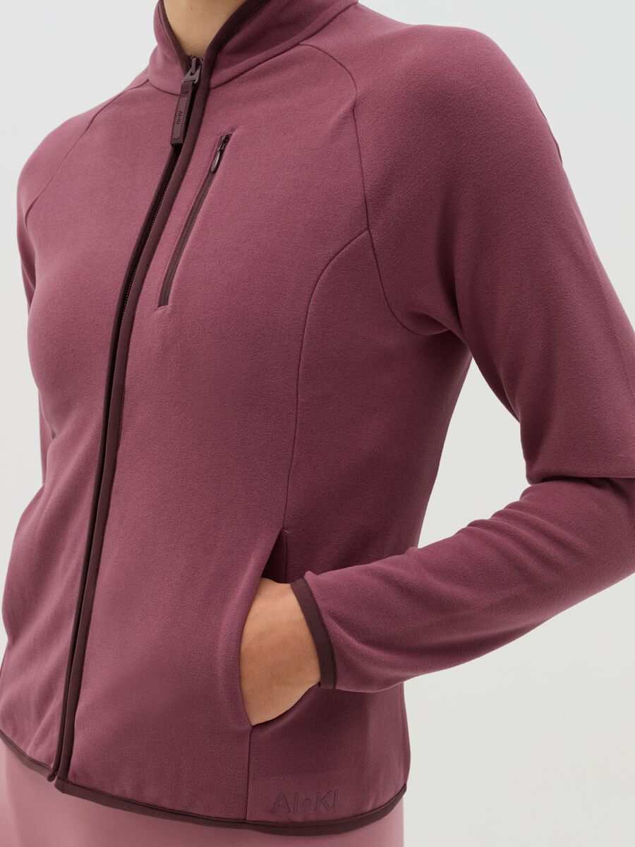 Full-zip sweatshirt in fleece_2