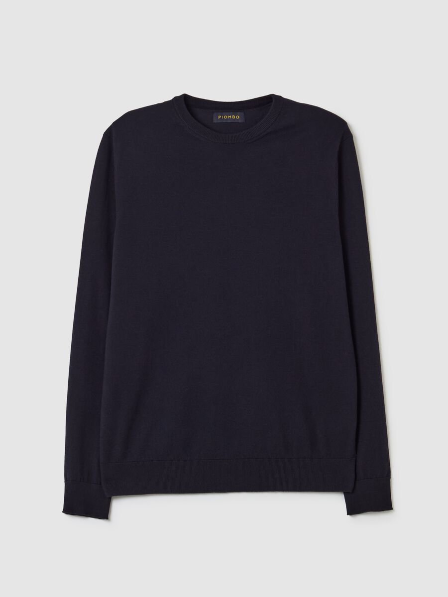 Round neck pullover_0