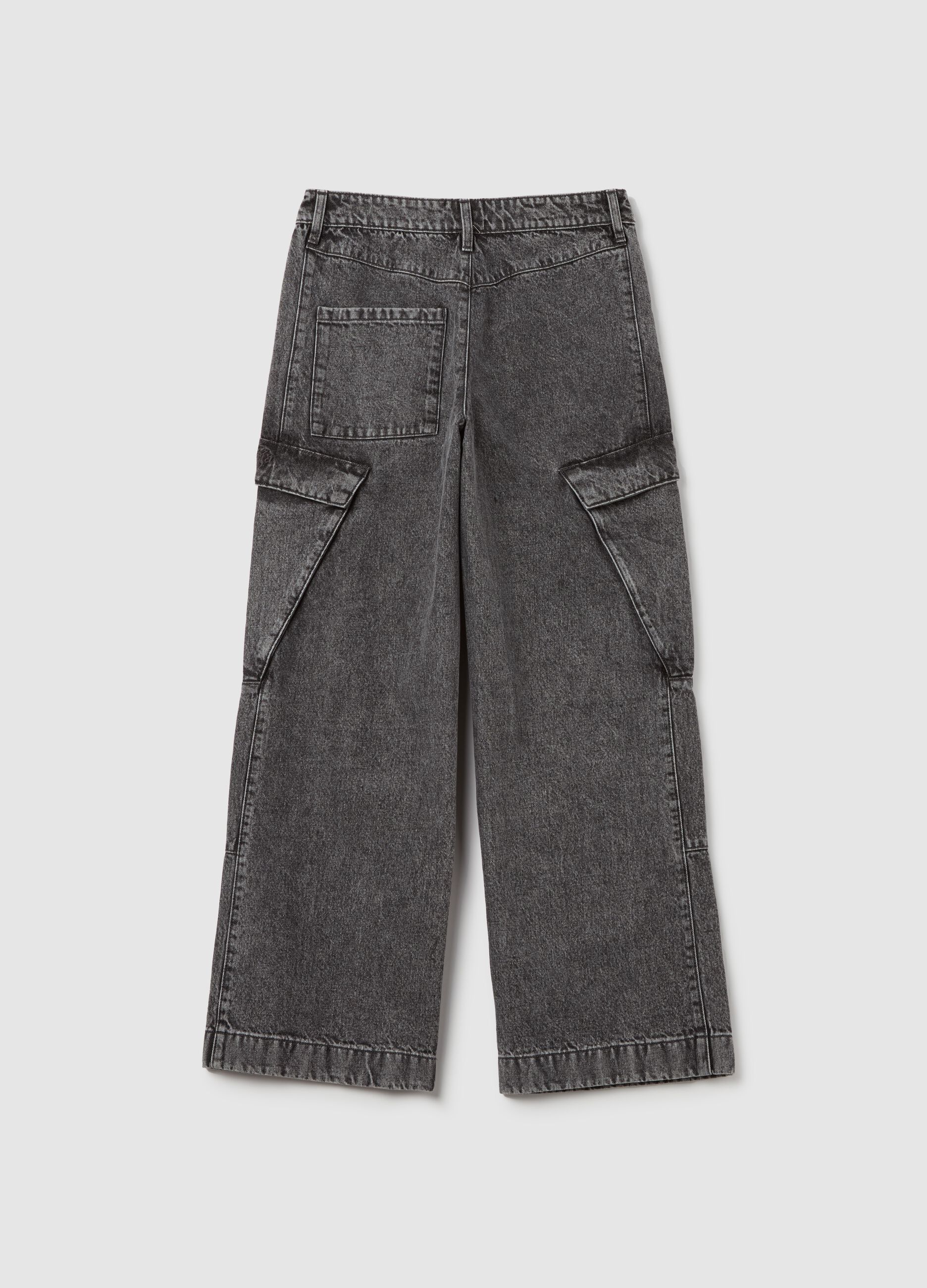 Cargo Denim Vintage Gray