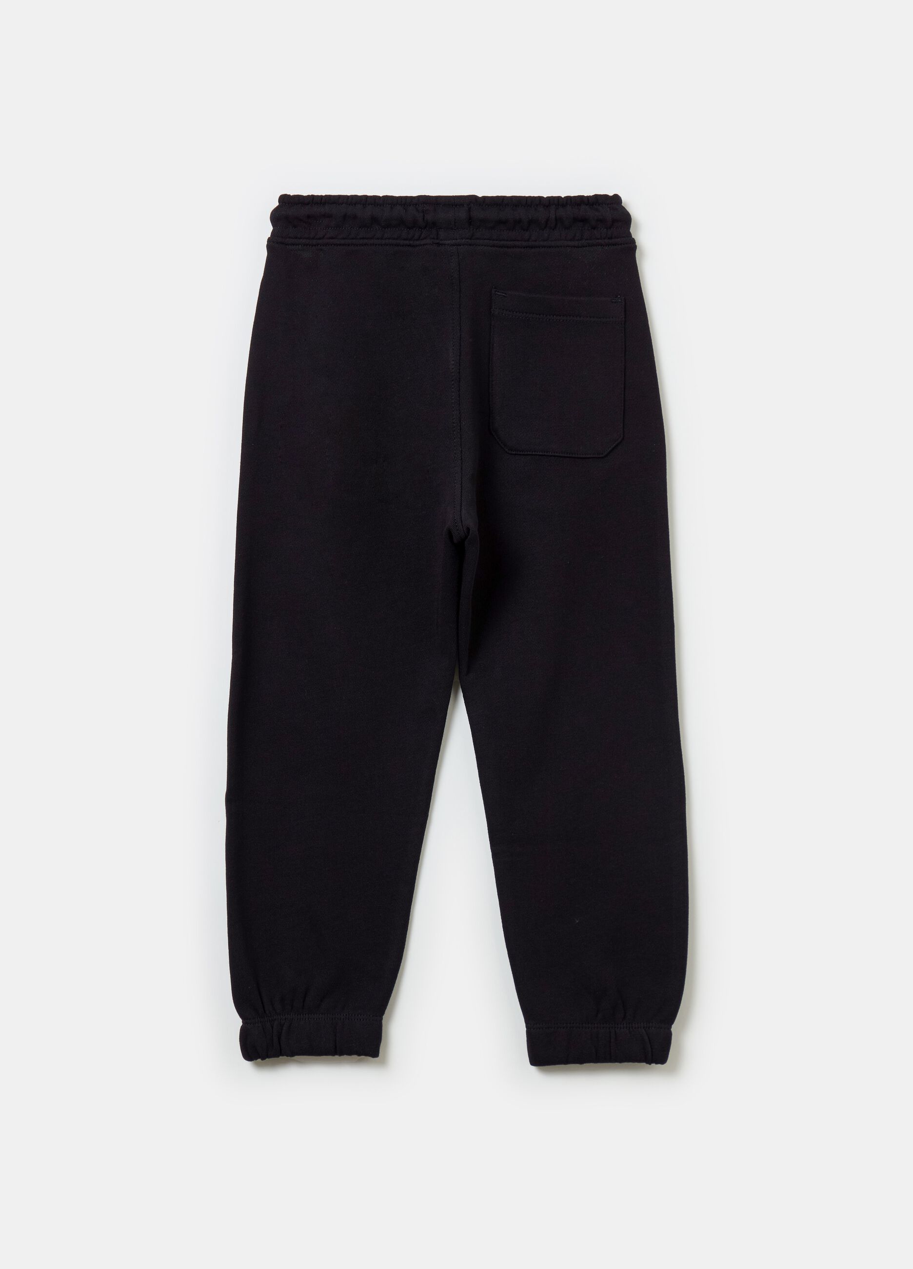 Essential joggers in cotton with drawstring