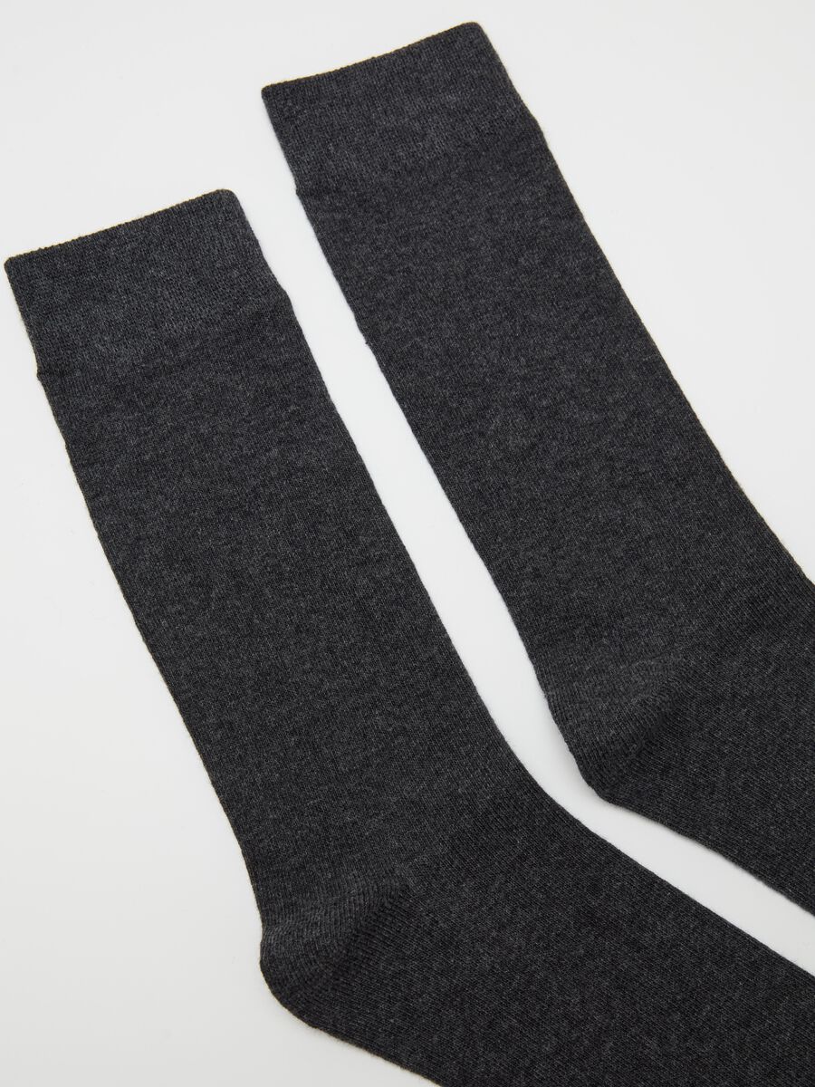 Five-pair pack mid-length stretch socks_1