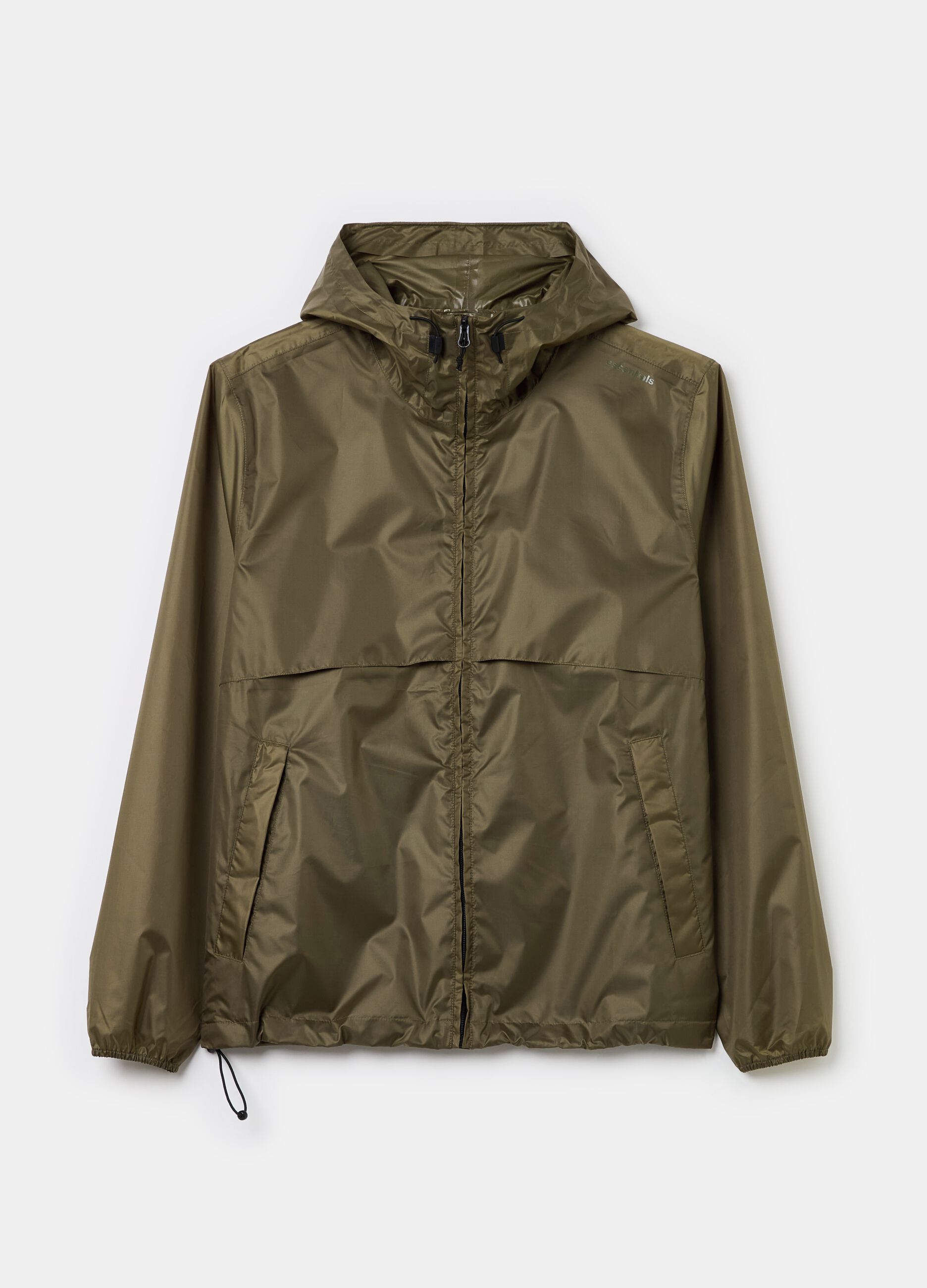 Essential waterproof full-zip jacket