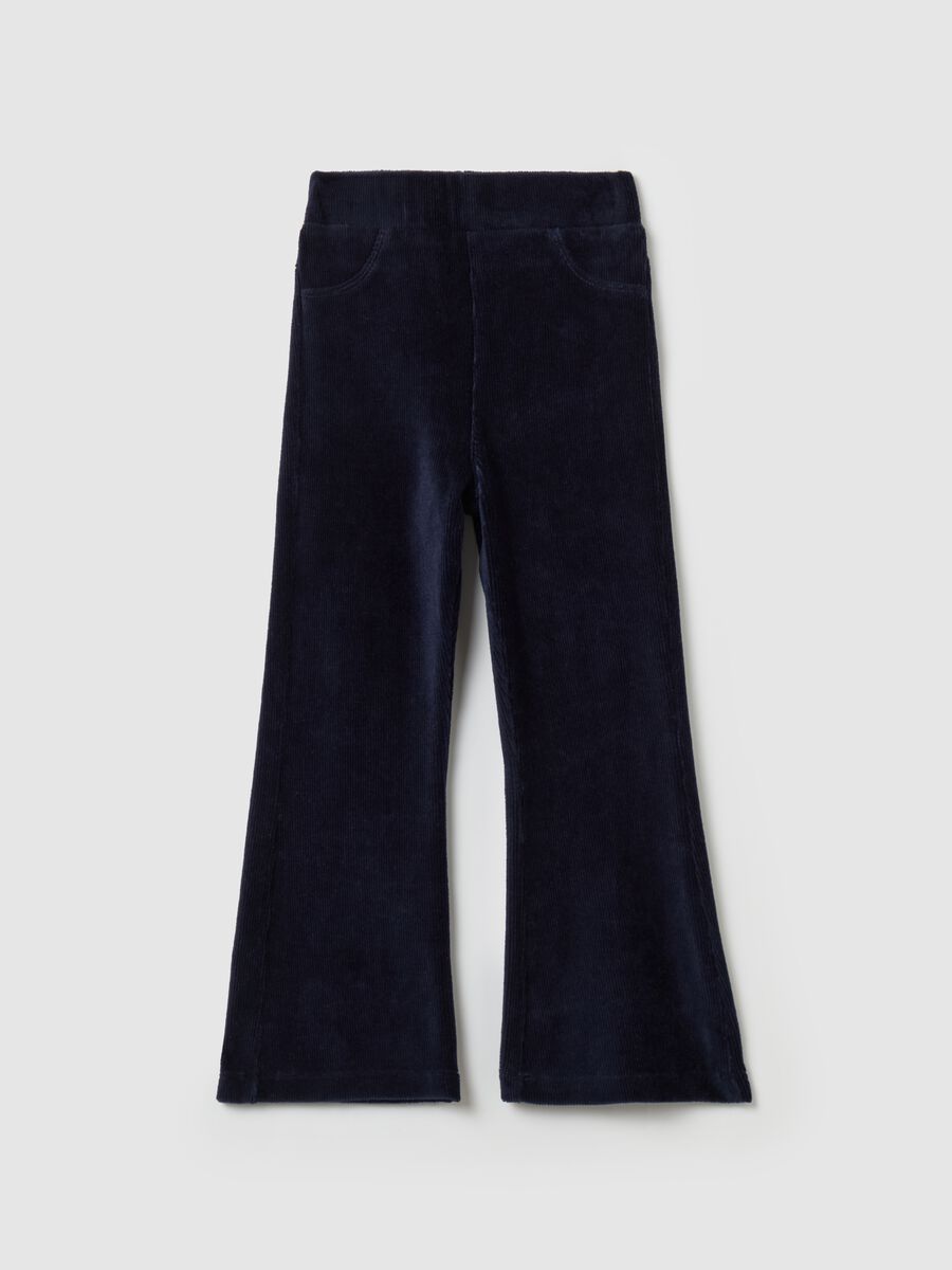 Flare-fit corduroy treggings_0