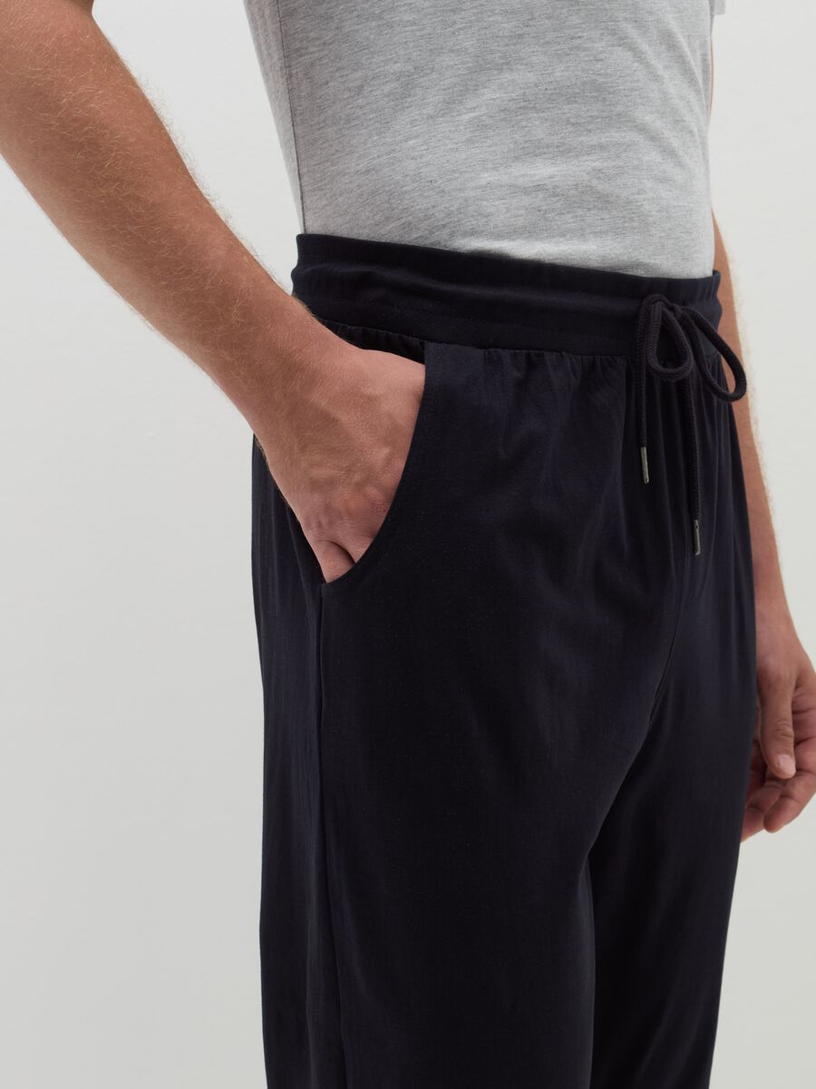 Pyjama trousers with drawstring_3