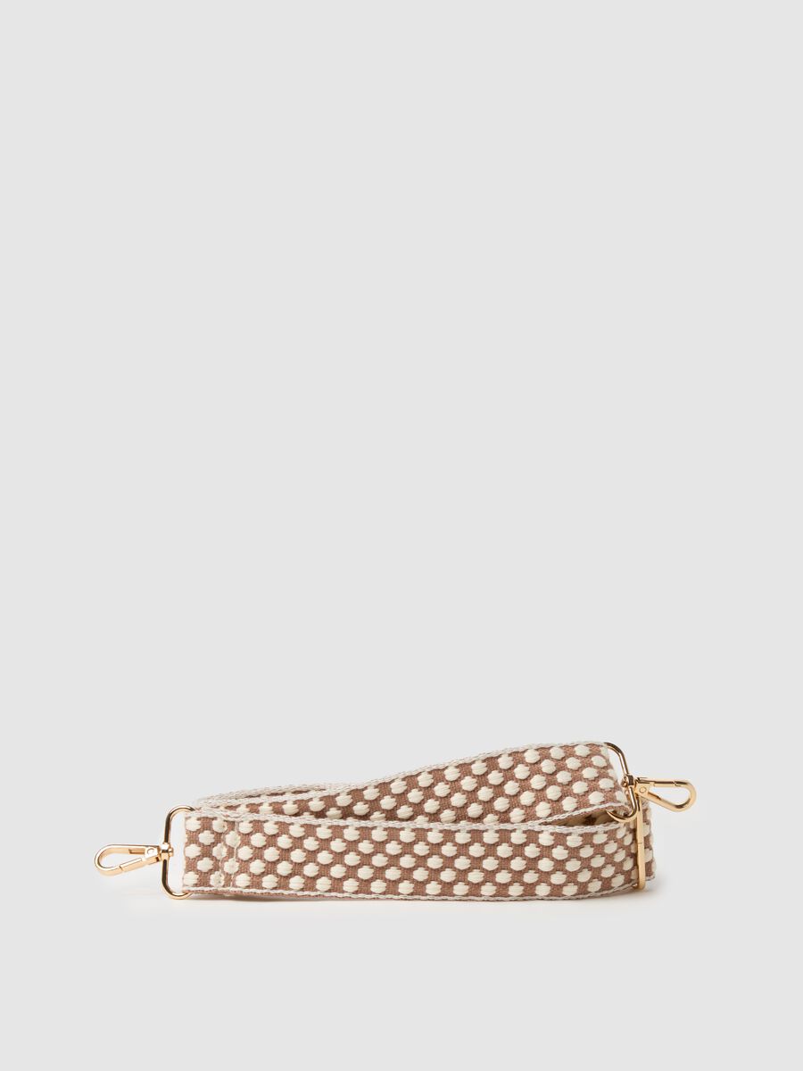 Adjustable shoulder strap with two-tone design_0