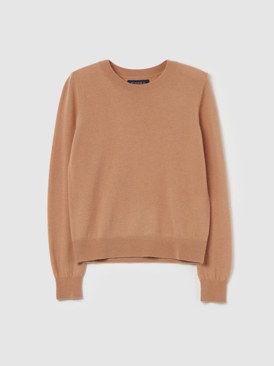 Wool pullover with round neck_4