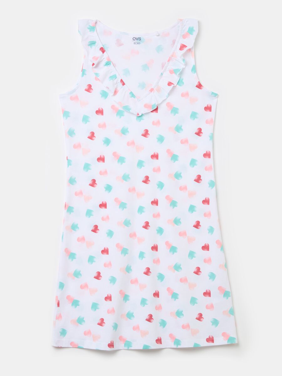 Nightdress with hearts print_4