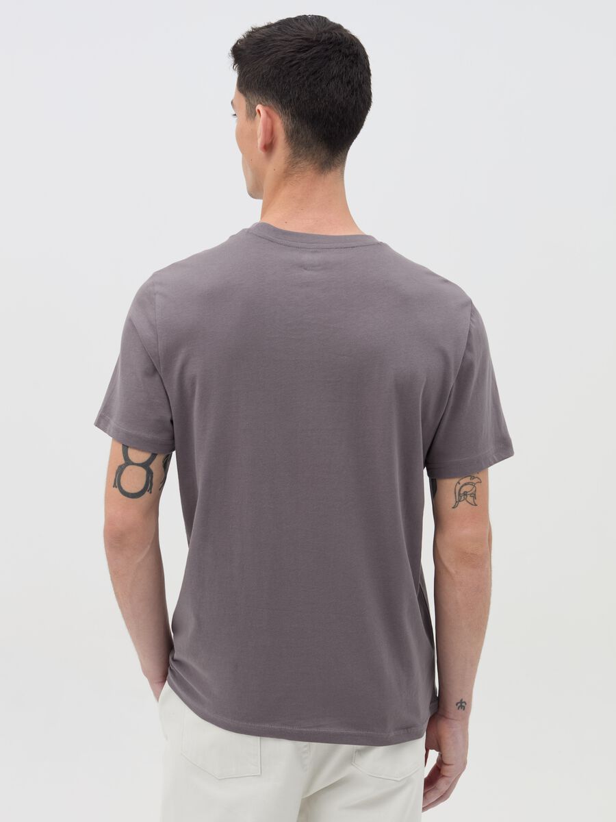 Cotton T-shirt with round neck_2