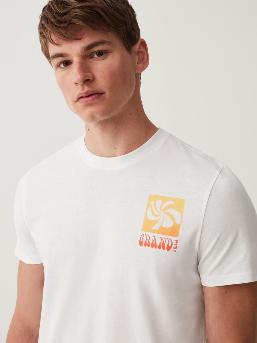 Grand&Hills print T-shirt_1