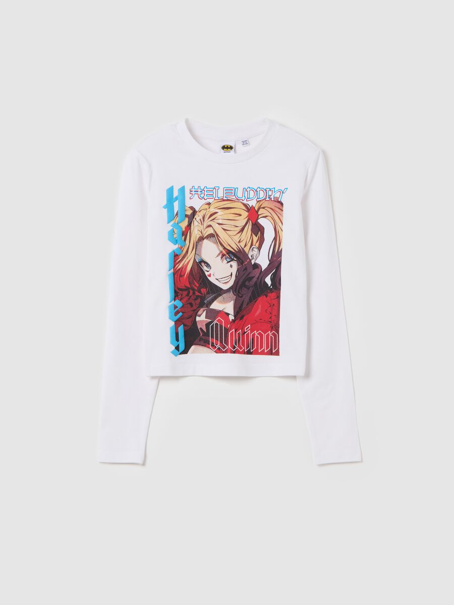 Harley Quinn T-shirt with long sleeves_0