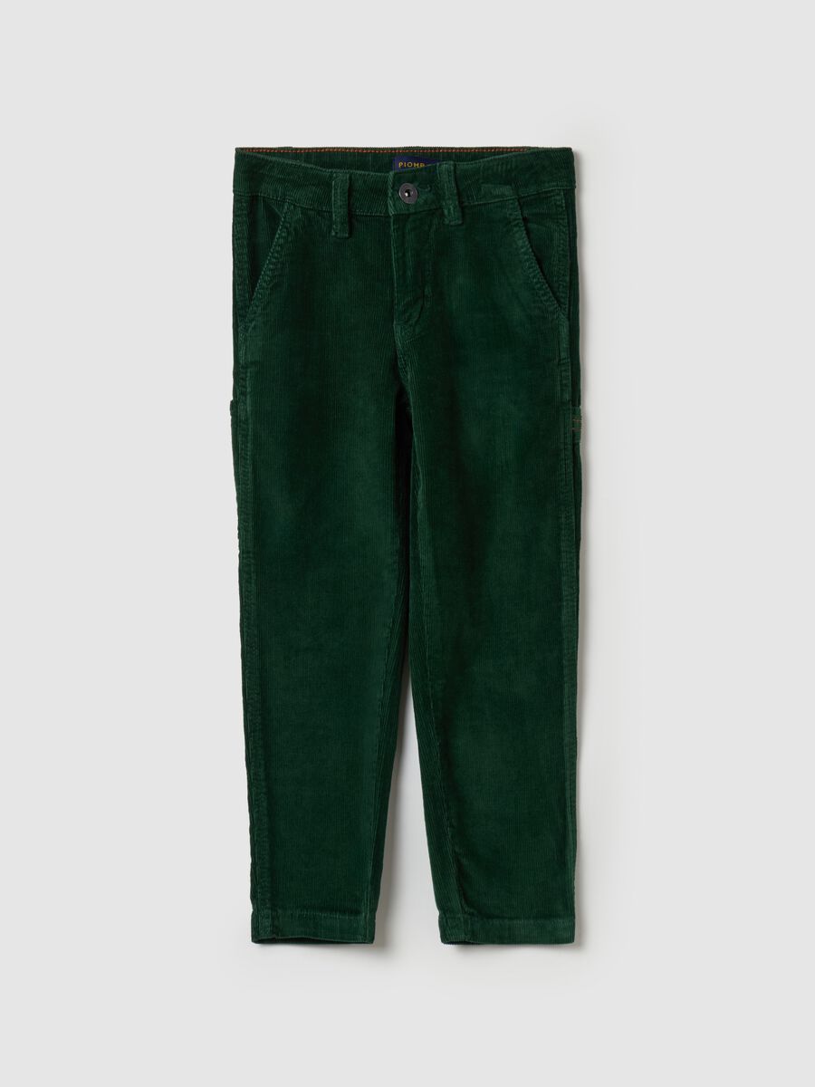 Work pants in corduroy_0