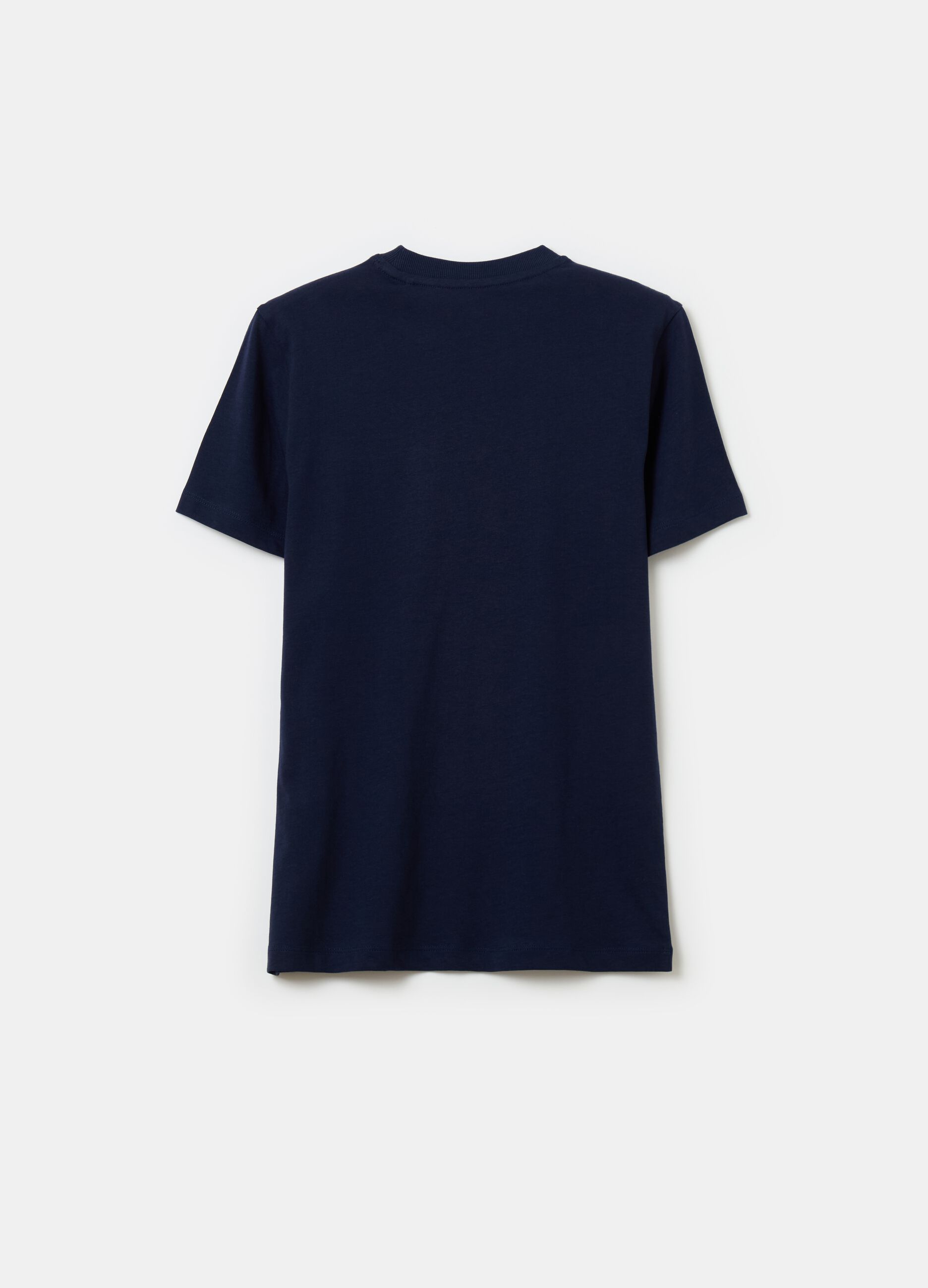 Slub jersey T-shirt with pocket