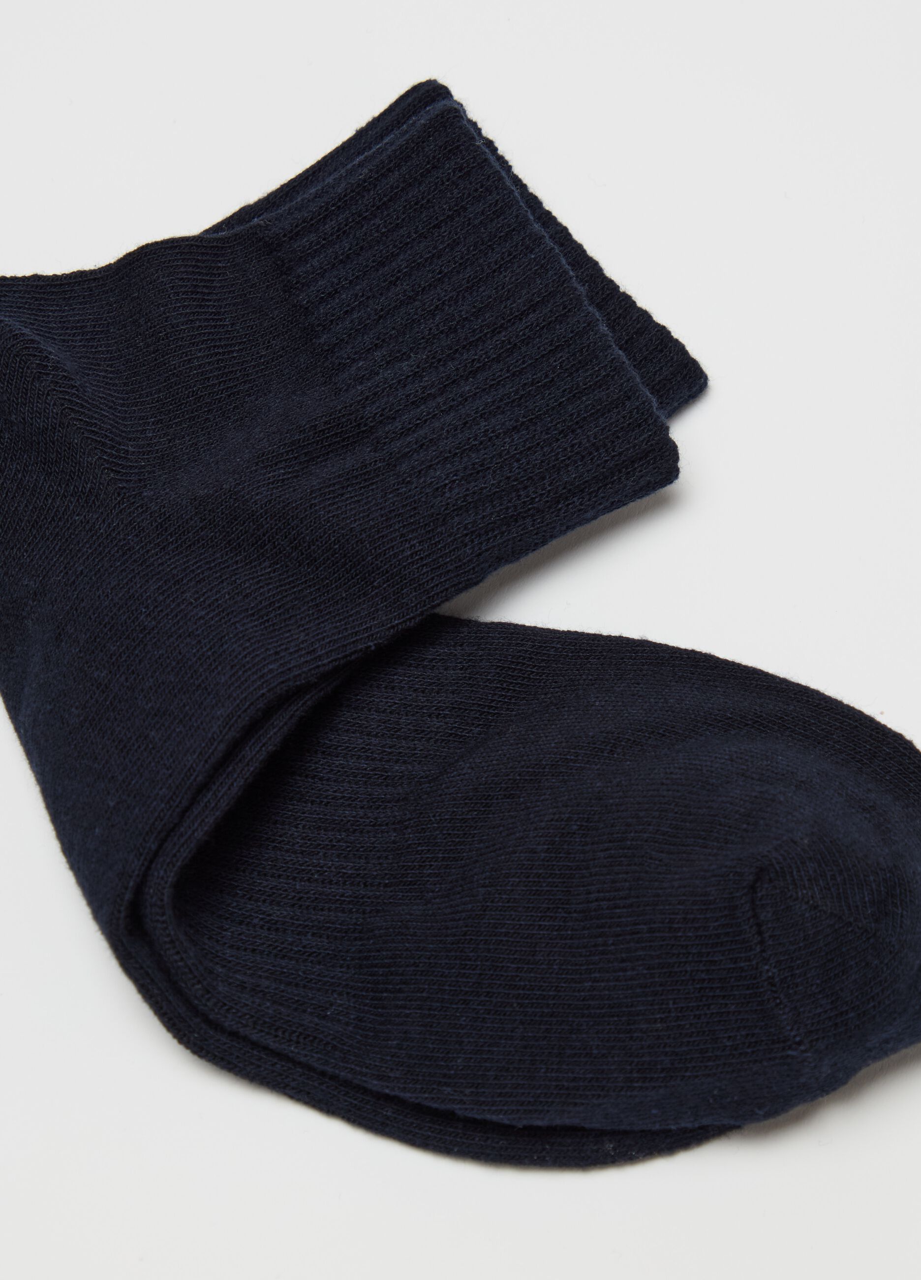 Three-pair pack short stretch socks