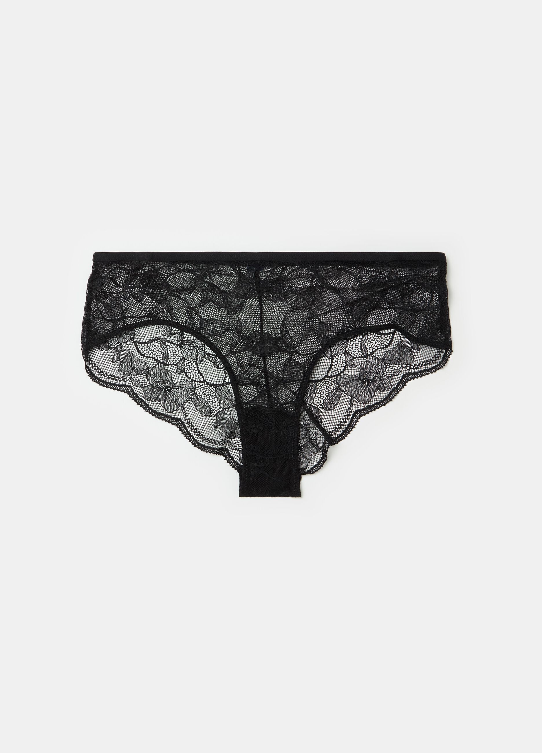 French knickers in floral lace