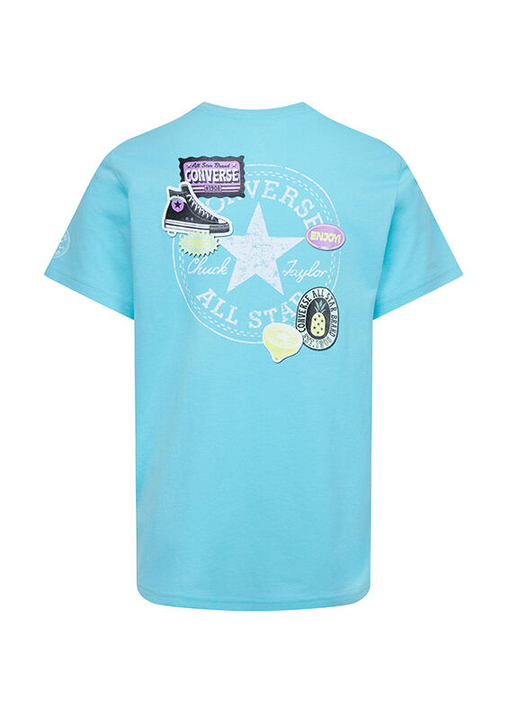 T-shirt with Chuck and All Star logo print