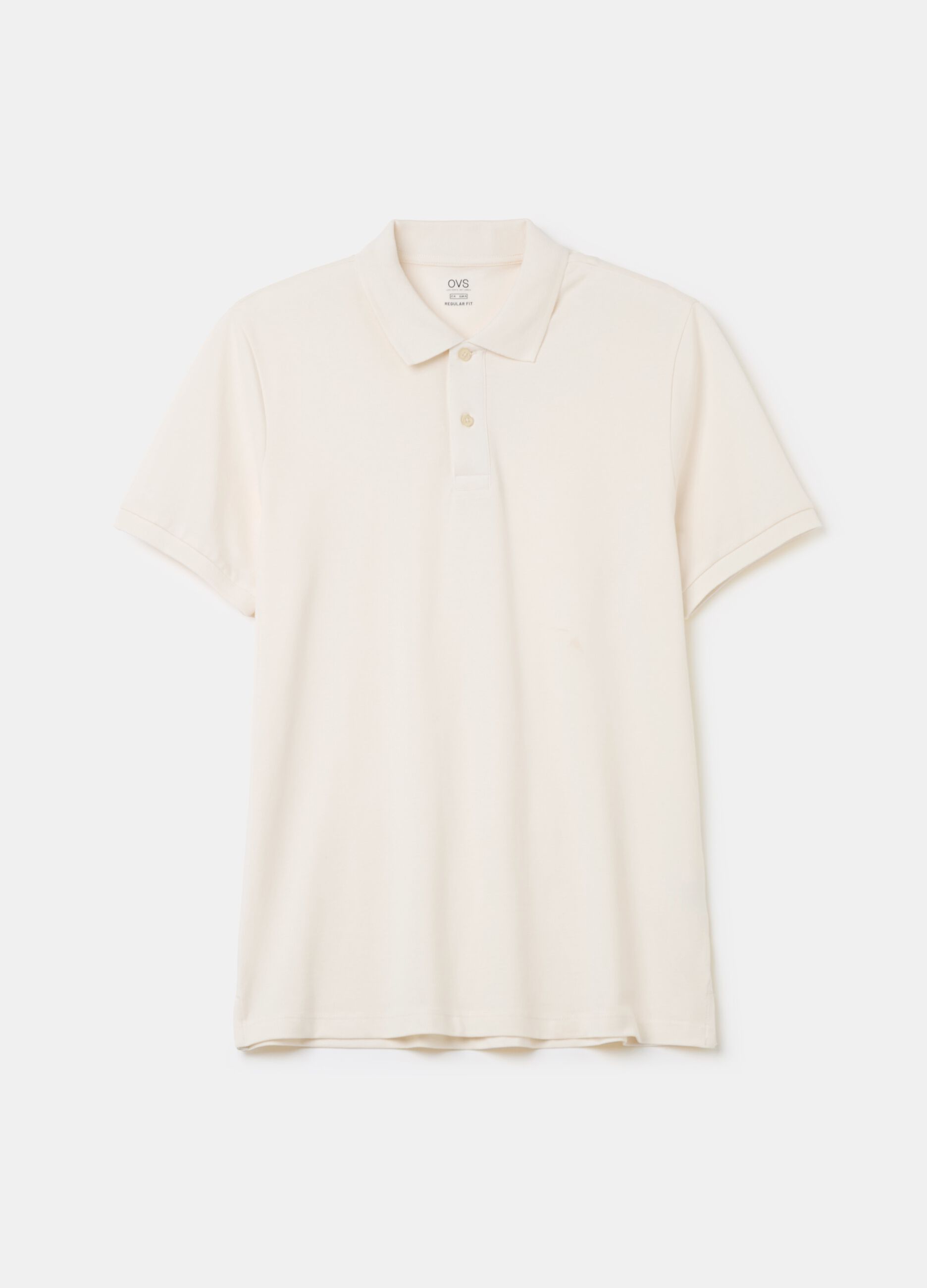 Cotton pique polo shirt