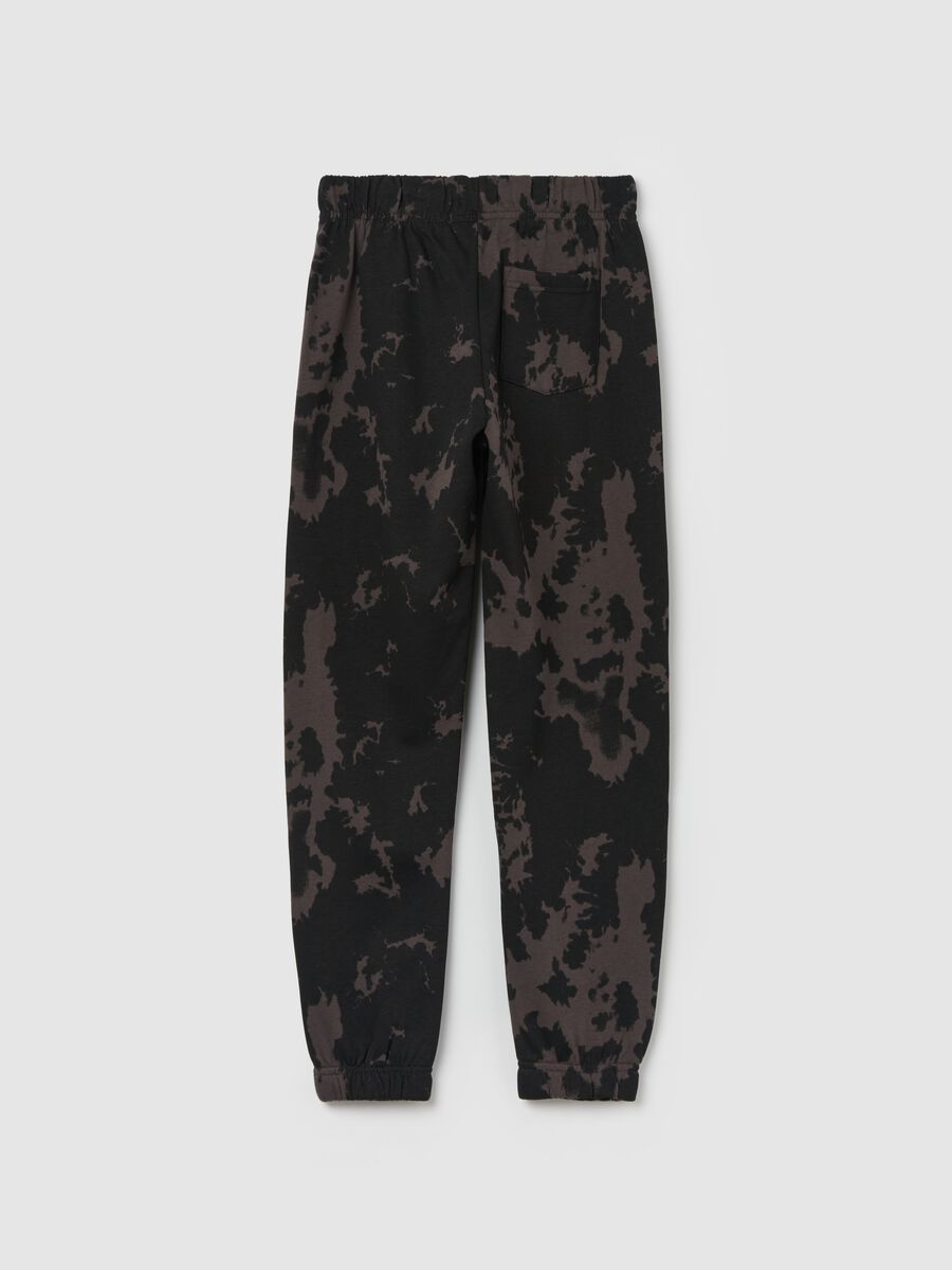 Joggers camouflage con coulisse_1