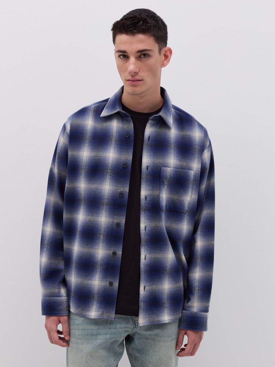 Regular-fit shirt in check flannel_1