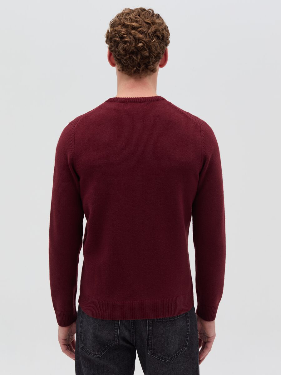 Round neck pullover_2