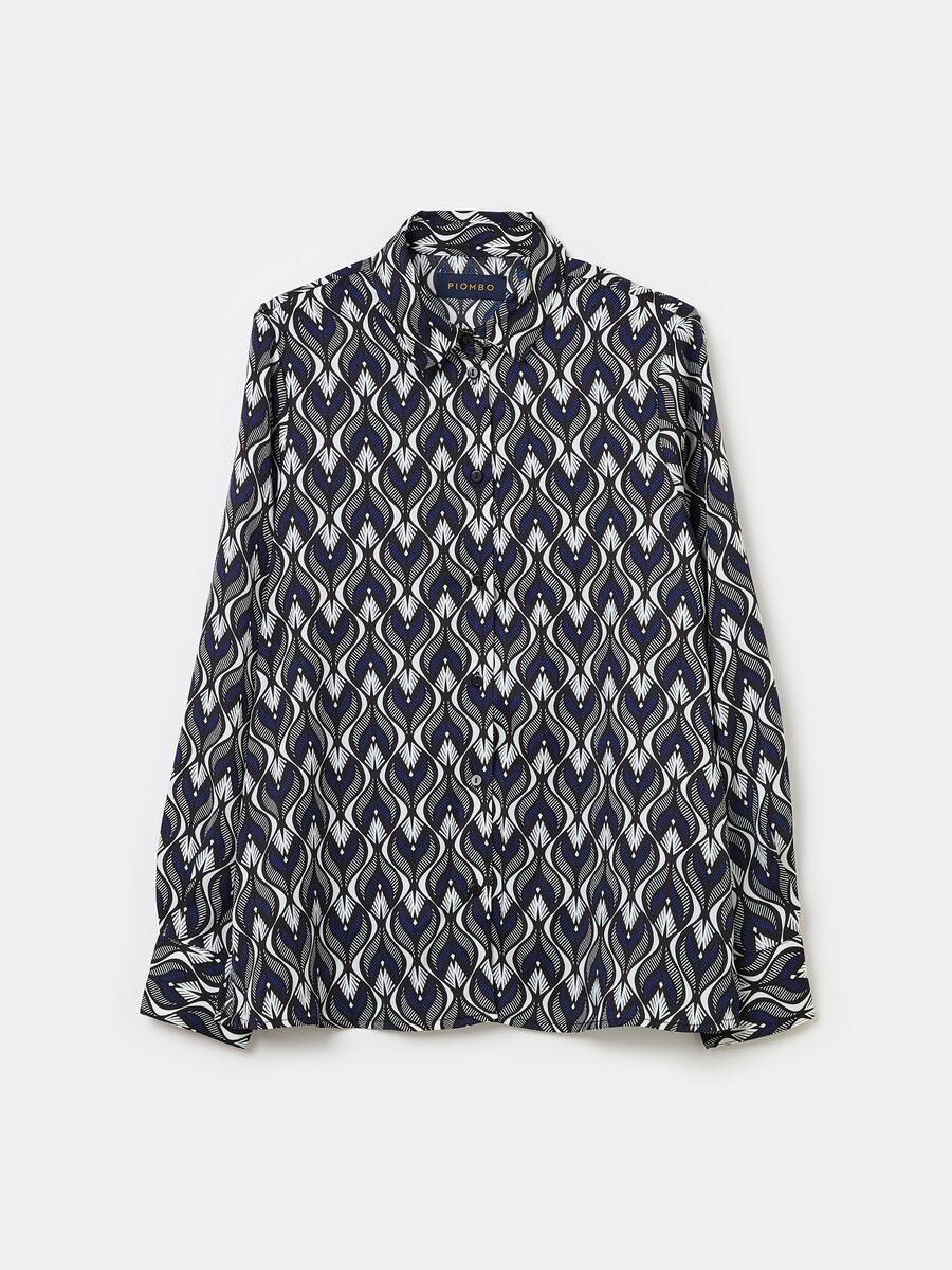 Shirt with liberty pattern print_4