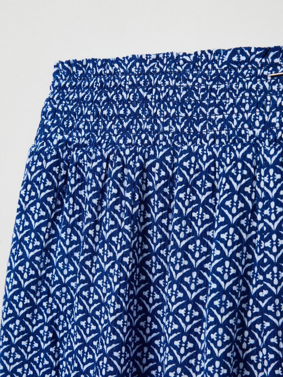 Viscose shorts with floral print_2