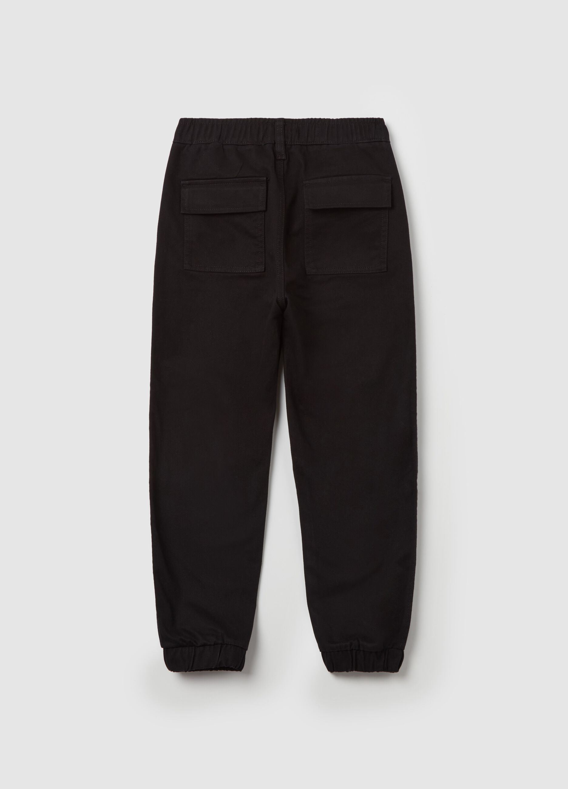 Jogger trousers in cotton