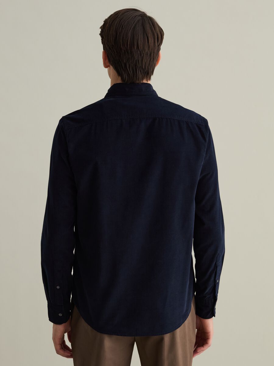 Contemporary cotton shirt with pockets_2