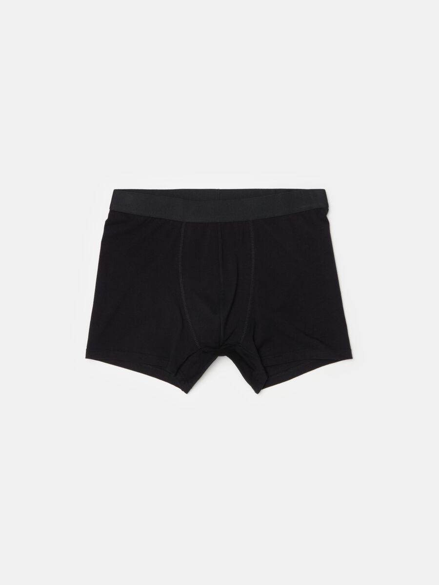 Organic cotton boxer shorts with external elastic_5