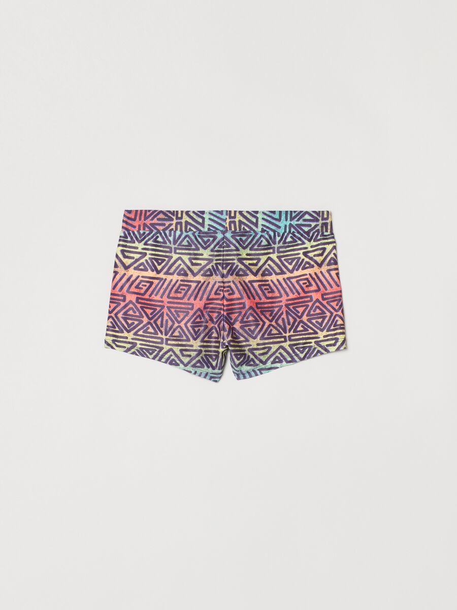 Maui and Sons swimming trunks with print_1