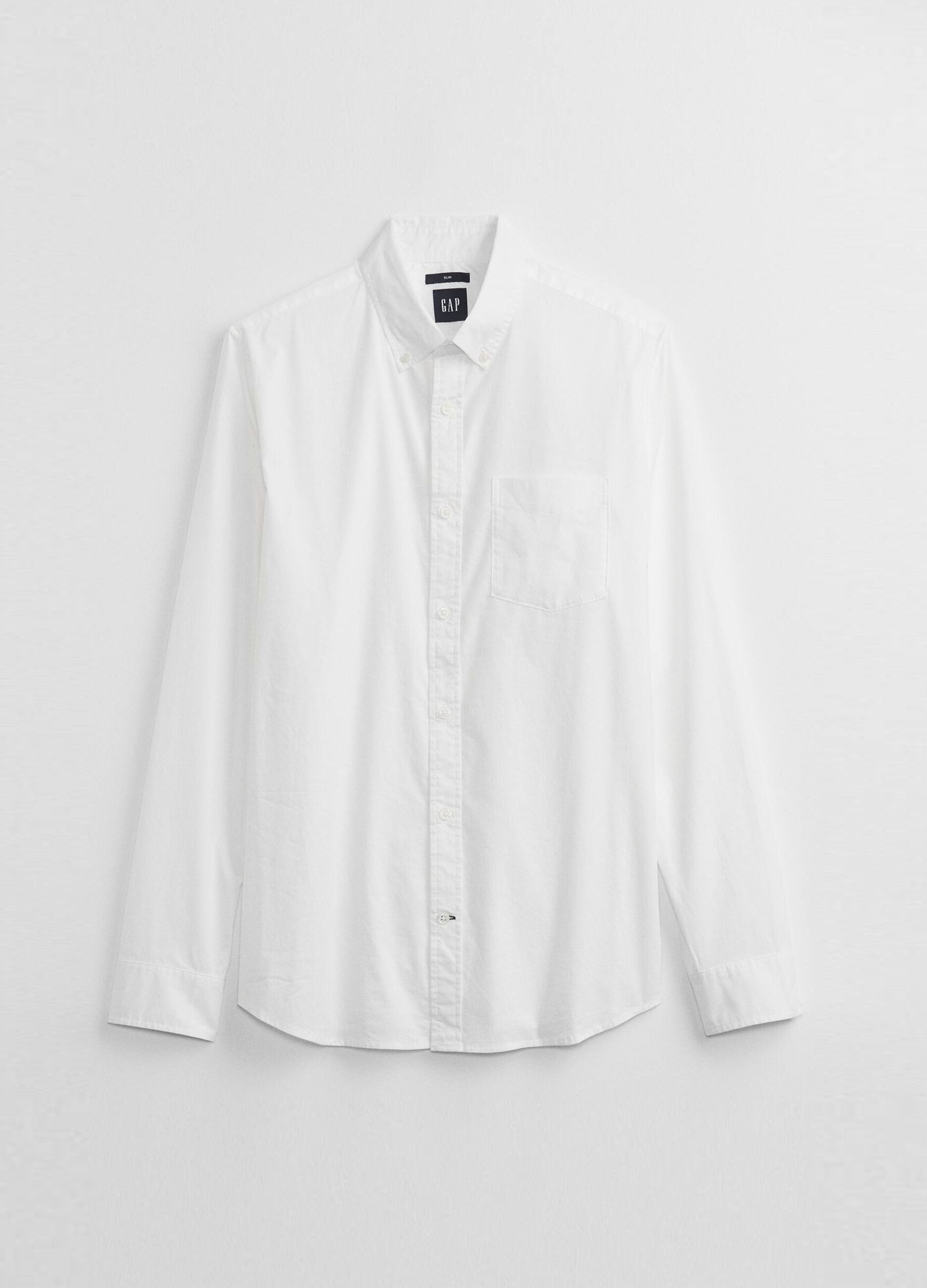 Slim-fit shirt in poplin