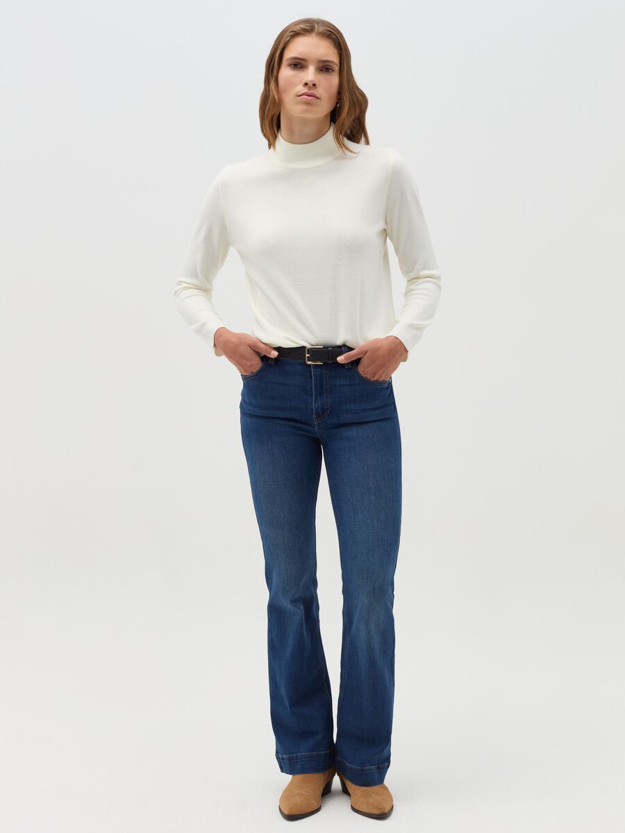 Bootcut stretch fit jeans_0