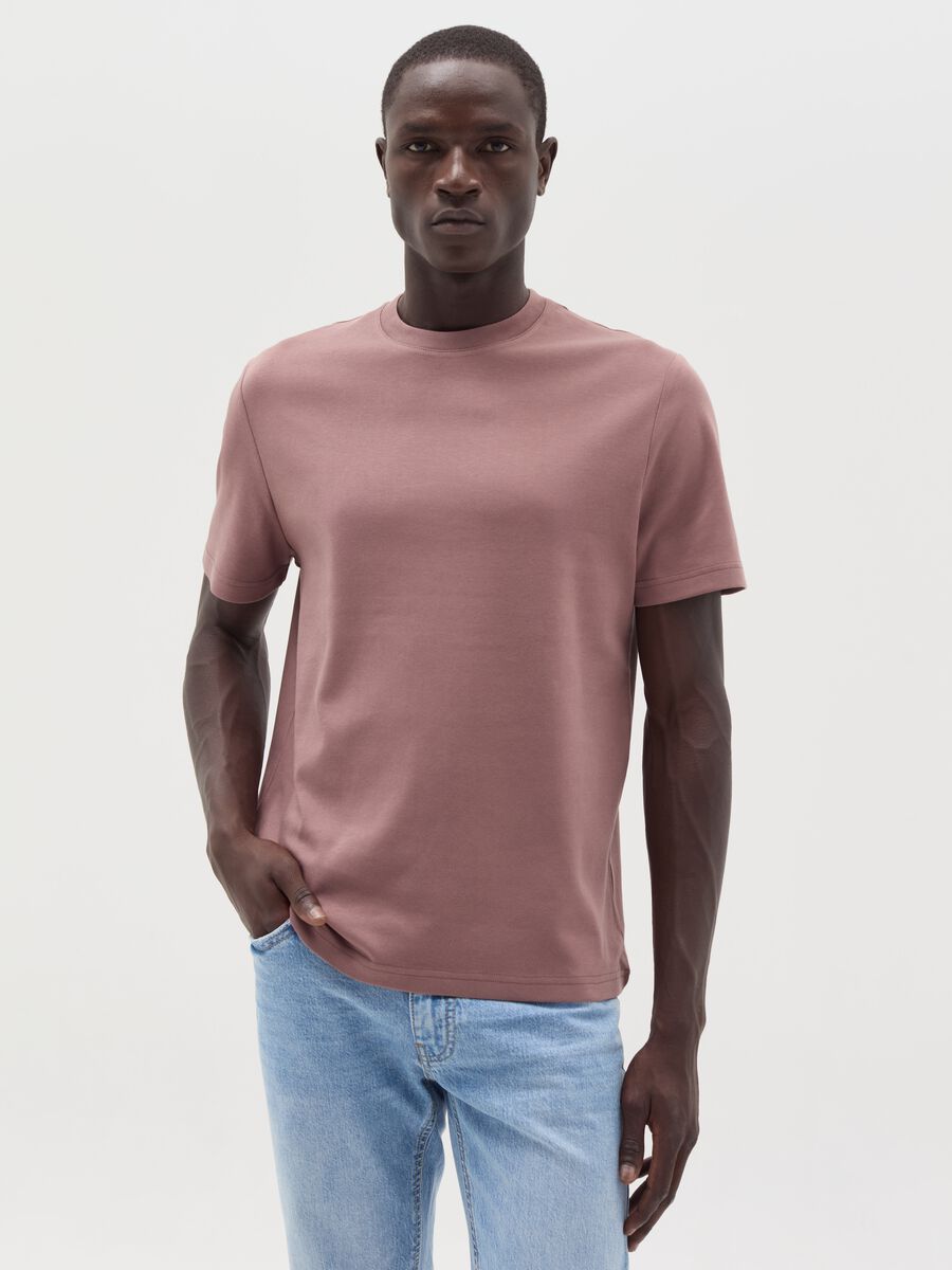 Interlock cotton T-shirt_3