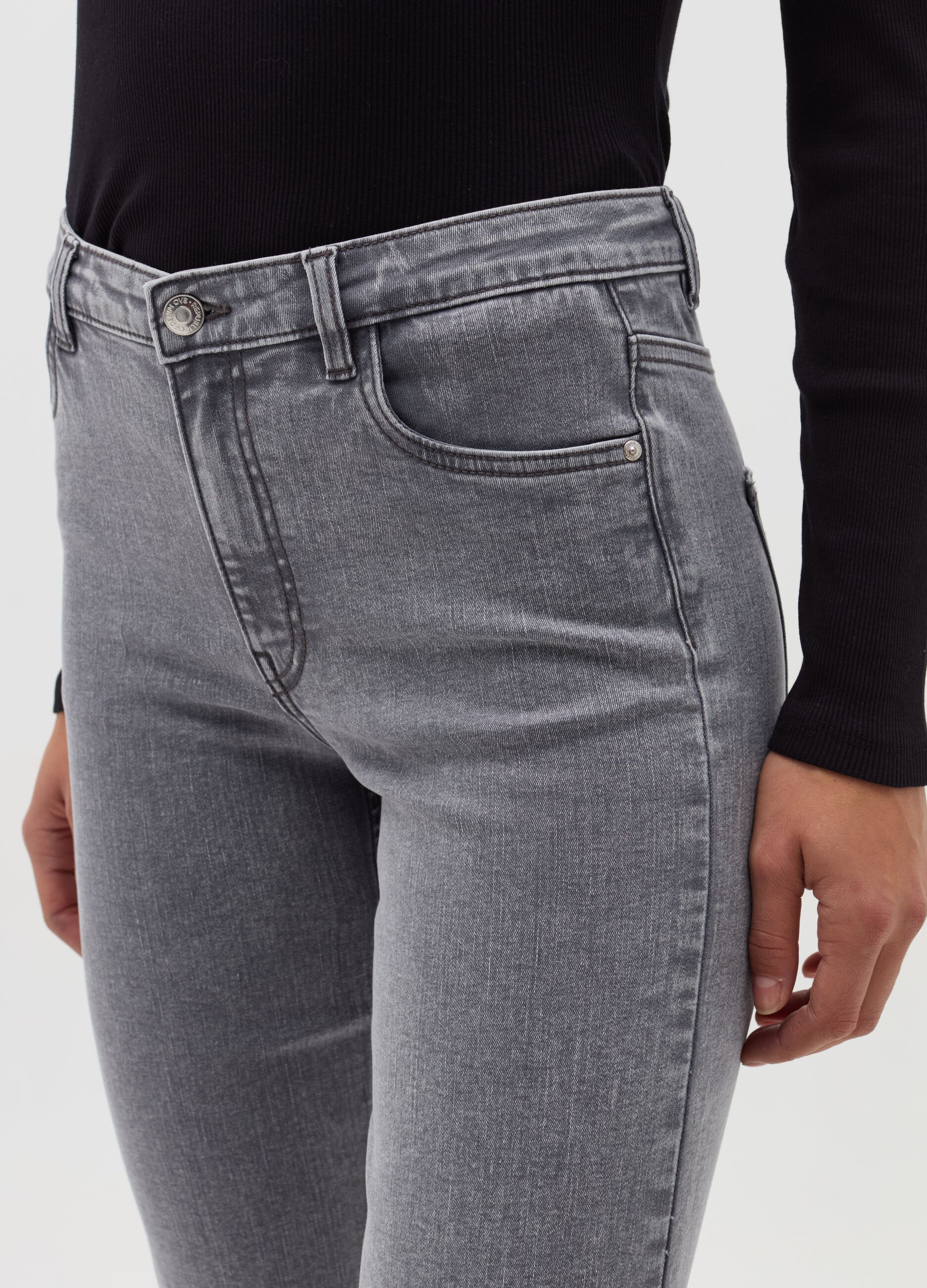 Bootcut stretch fit jeans