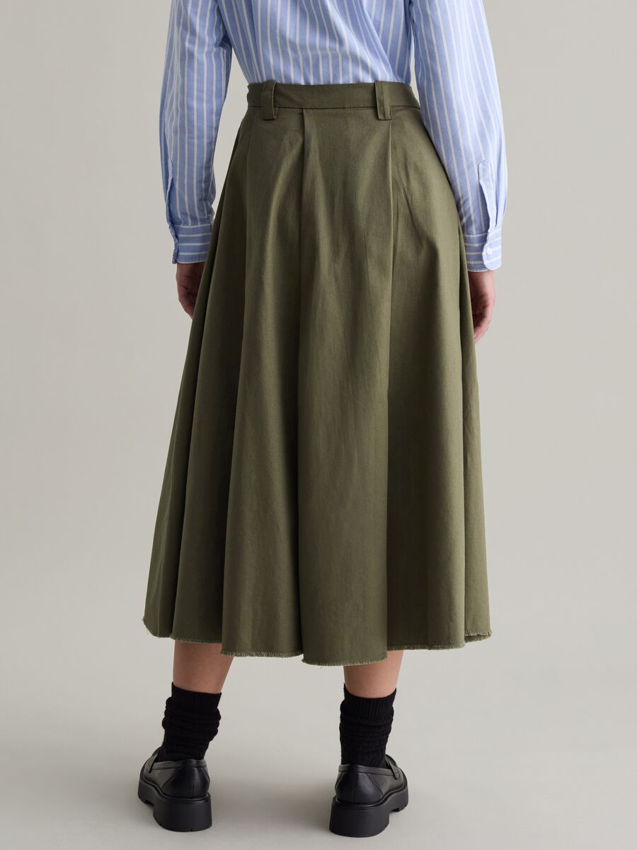 Full midi skirt with fringing_2