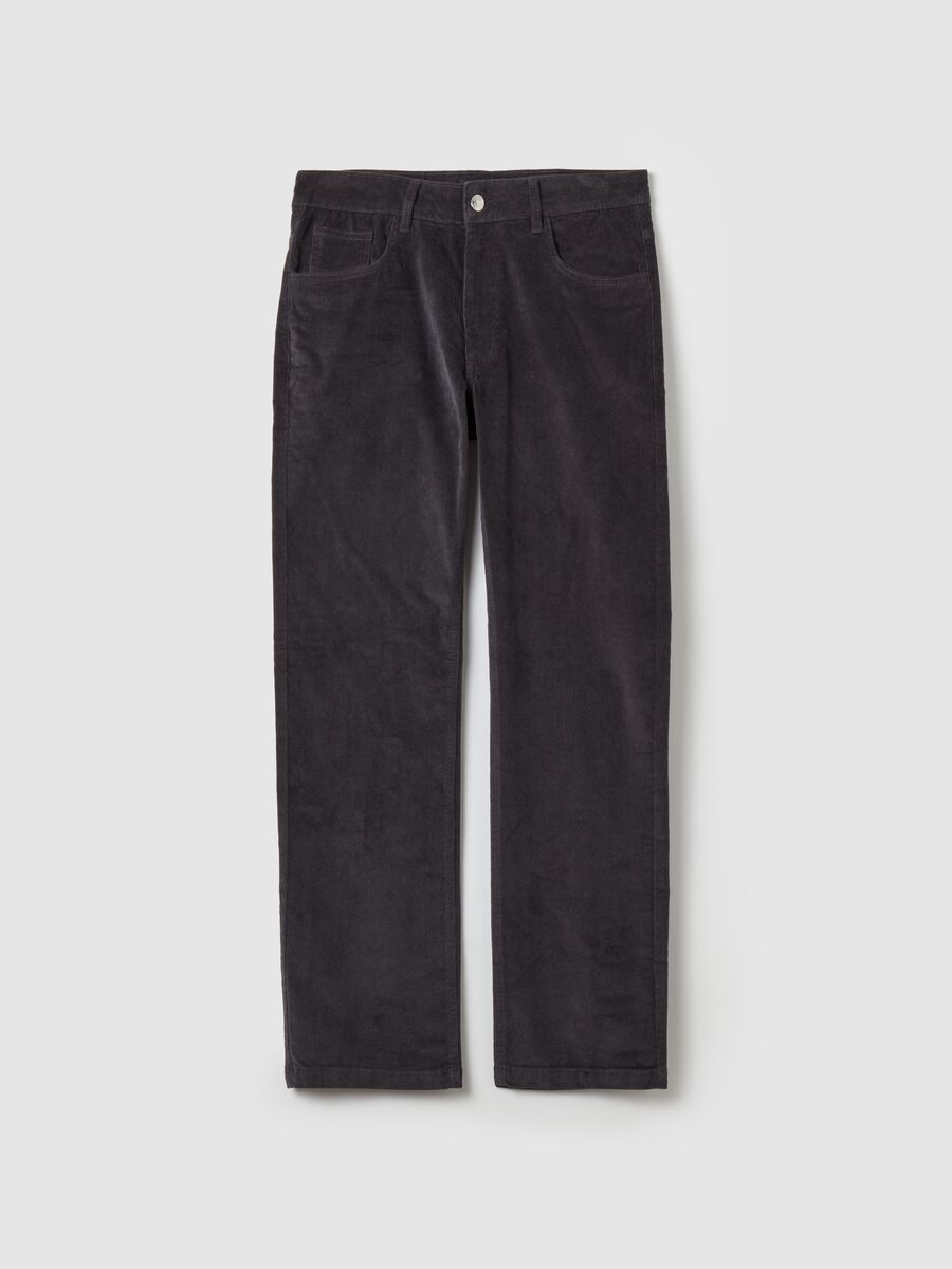 Corduroy trousers with five pockets_4