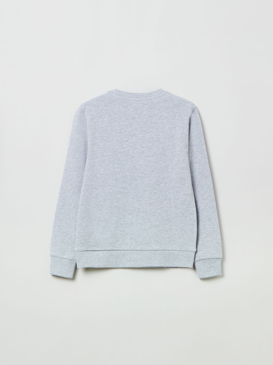 French terry sweatshirt with Grand&Hills print_1