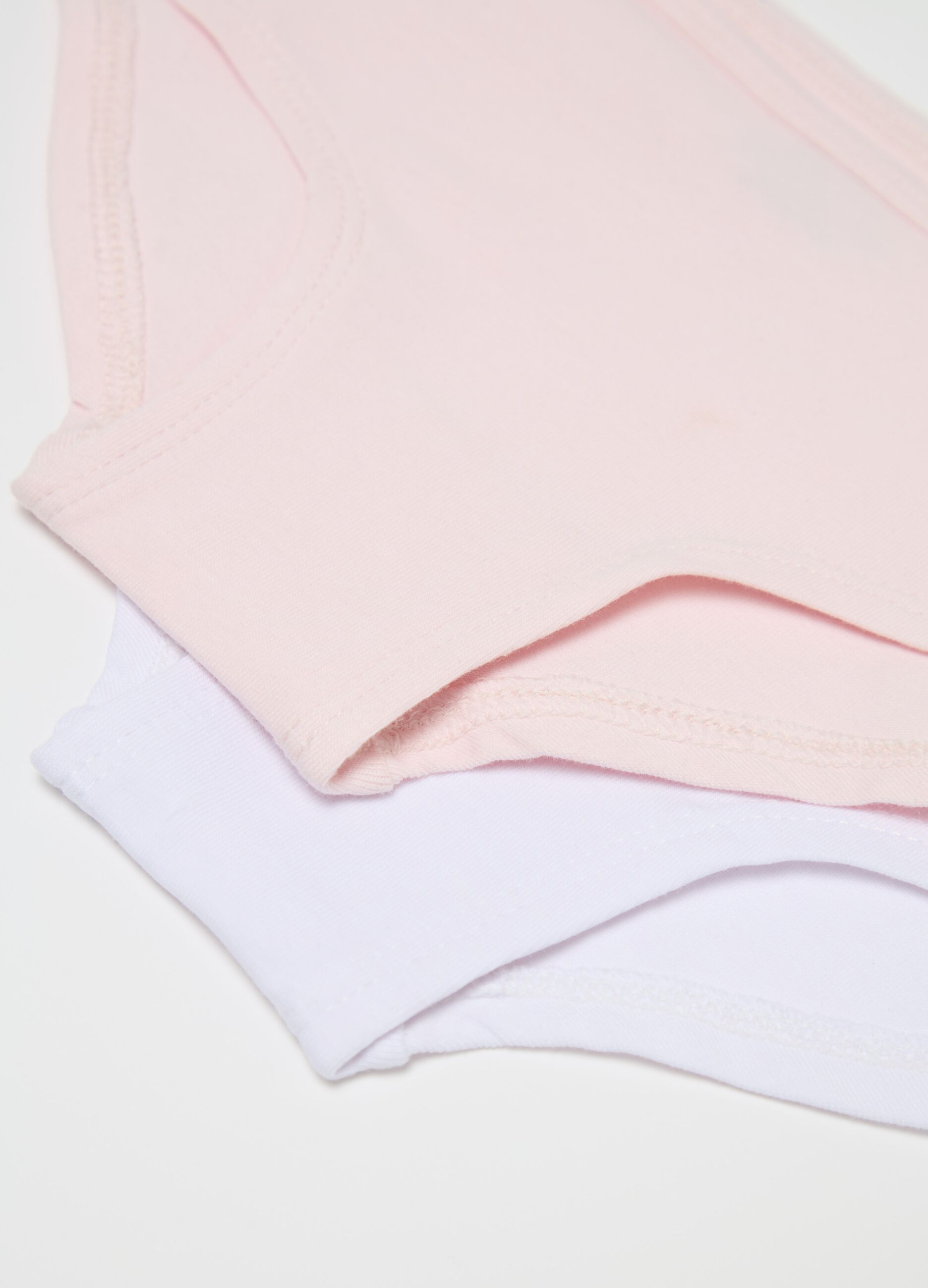 Two-pack French knickers in organic cotton