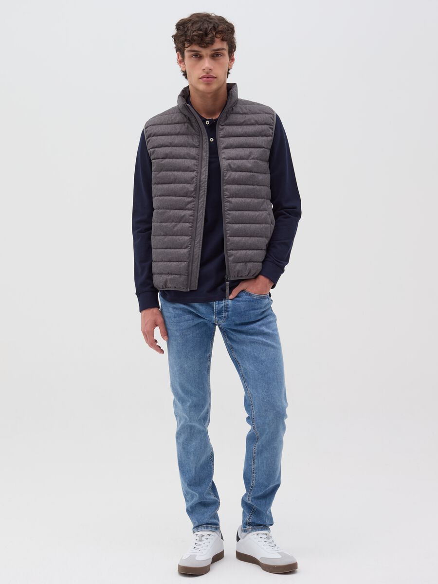 Gilet ultralight a collo alto_0