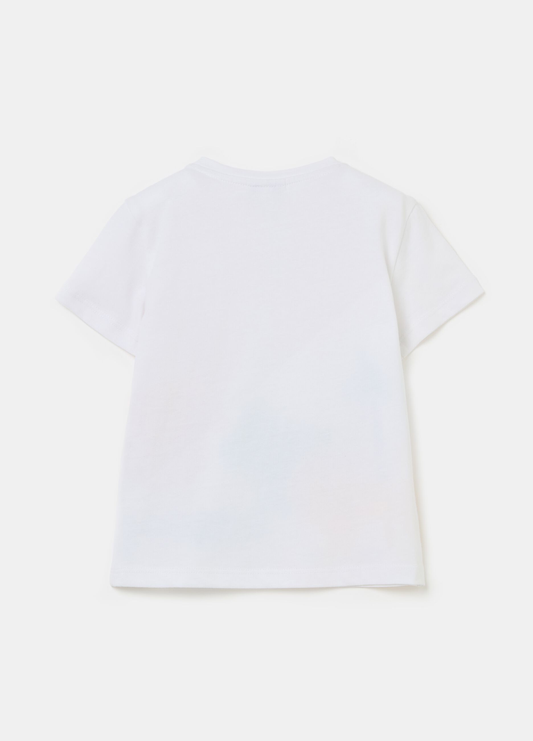 Printed cotton T-shirt