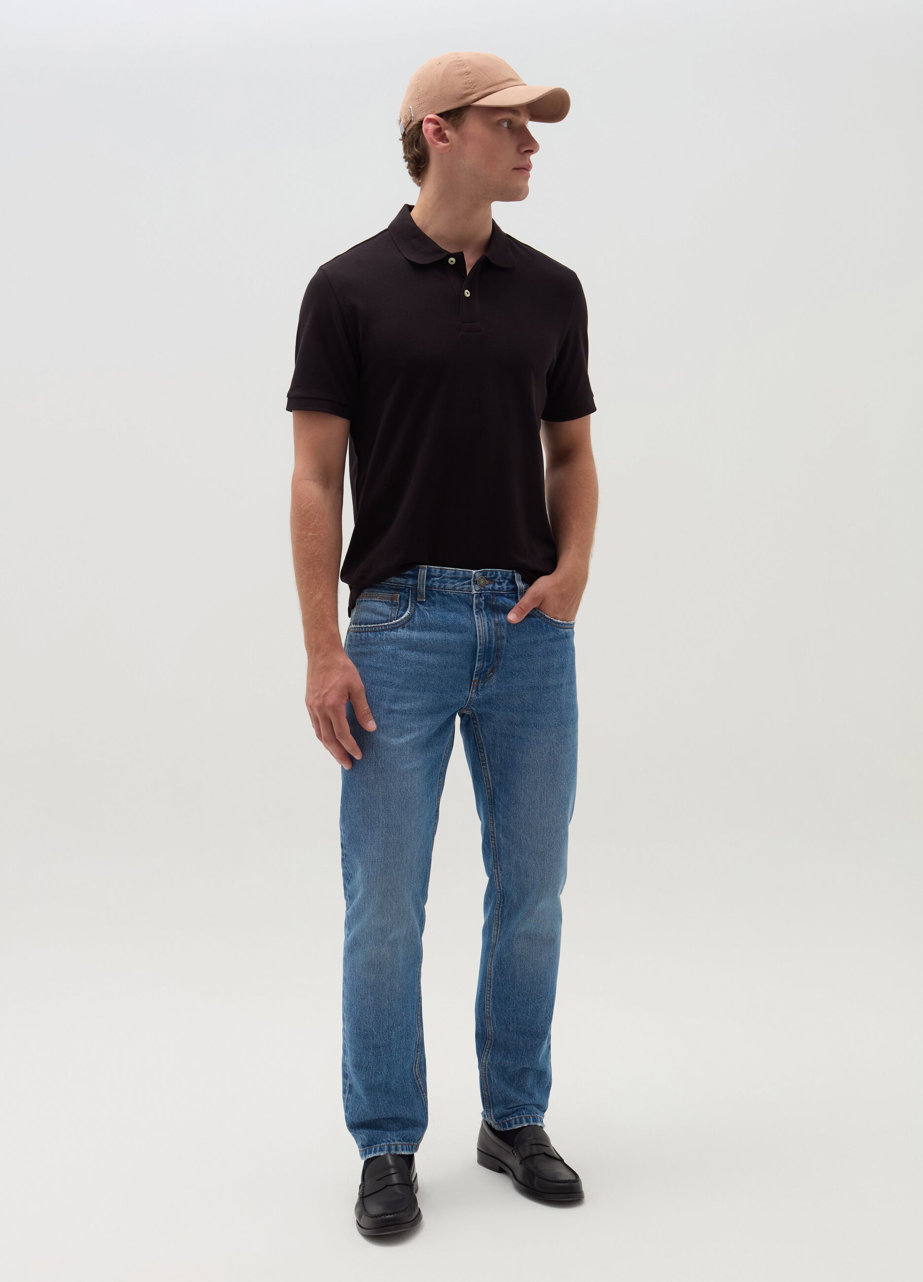 Regular-fit jeans with five pockets