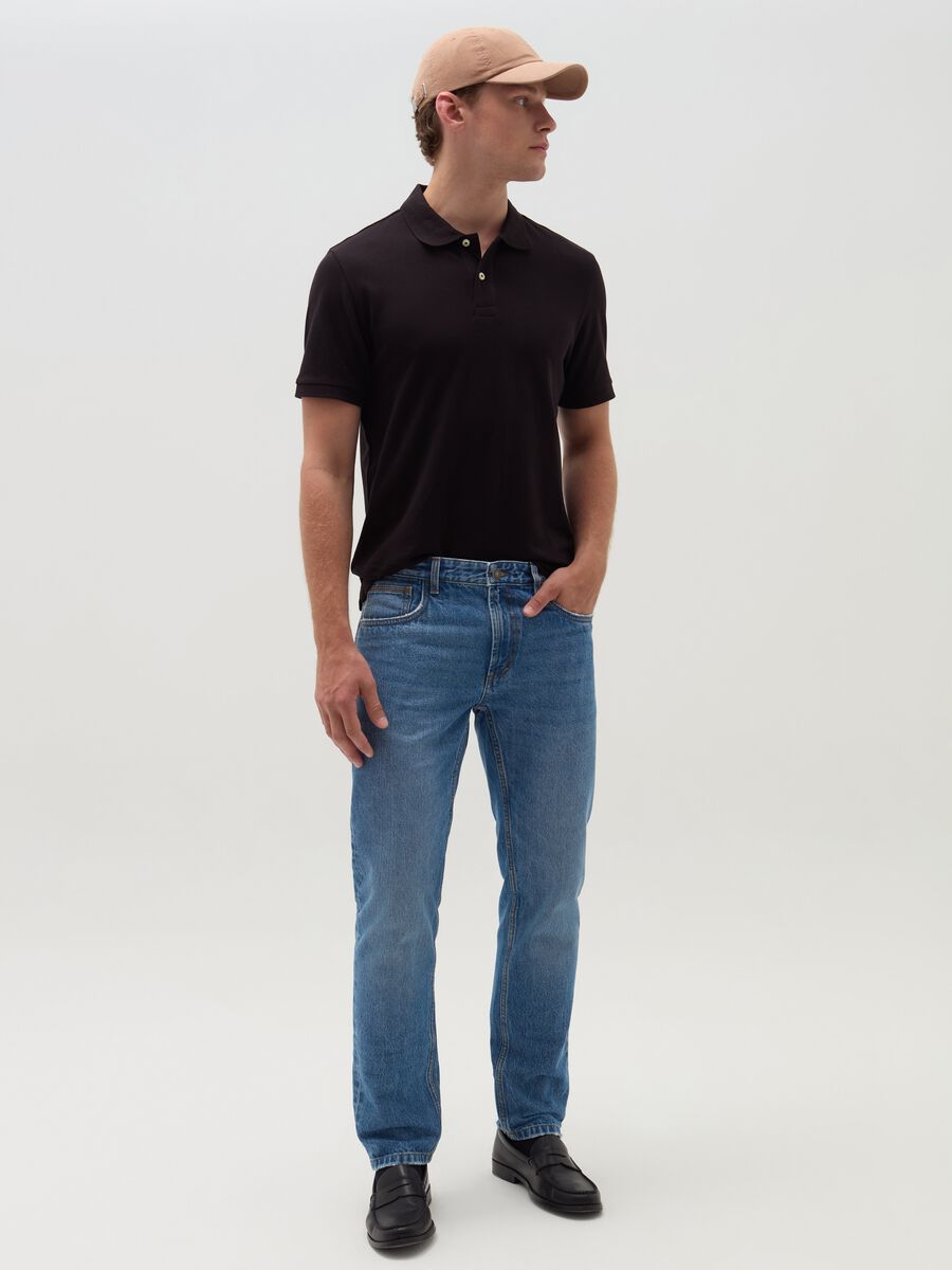 Regular-fit jeans with five pockets_0