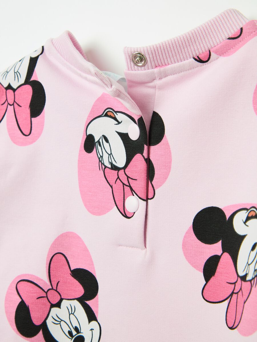 Fleece jogging set with Minnie Mouse print_3