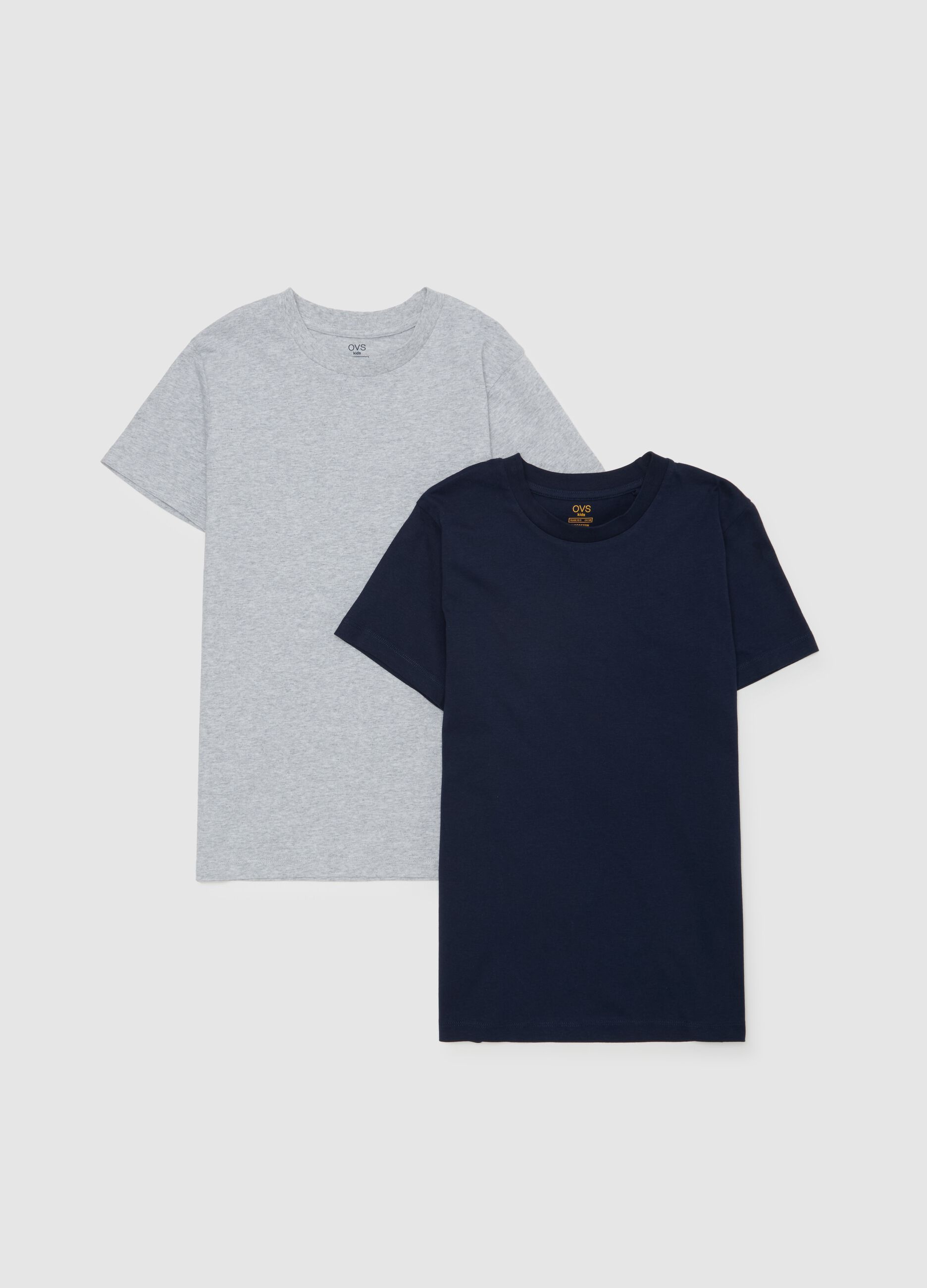 Two-pack organic cotton undershirts