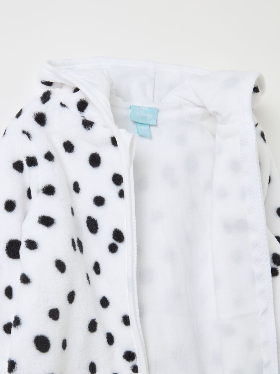 101 Dalmatians onesie in faux fur_2