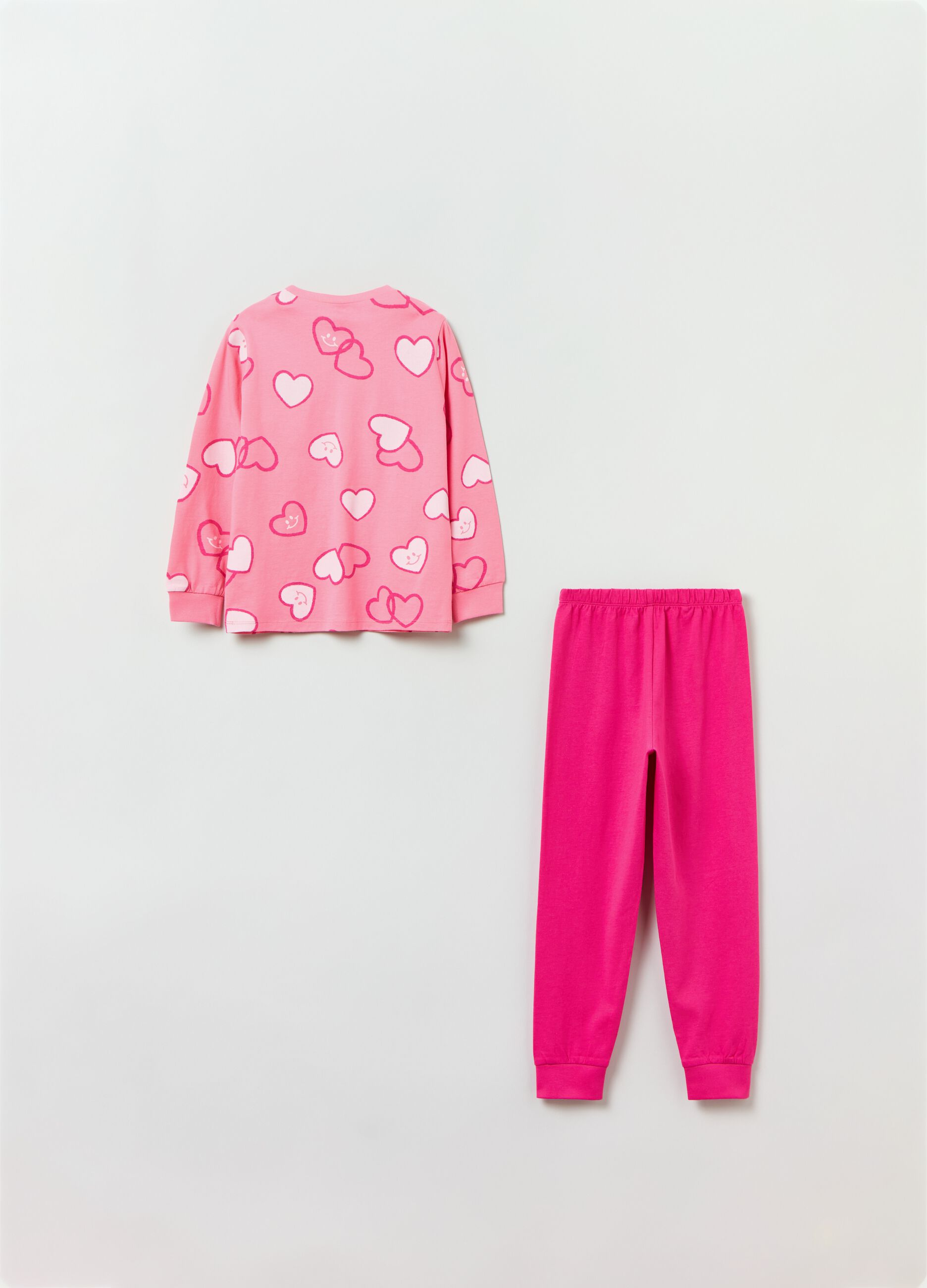 Printed cotton pyjamas