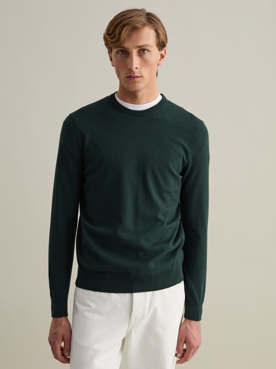 Round neck pullover_3